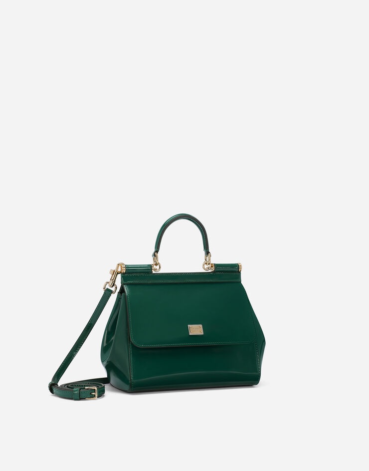 Small Sicily bag in polished calfskin - 2