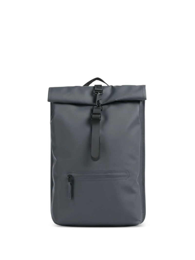 roll-top carabiner-clip backpack 1