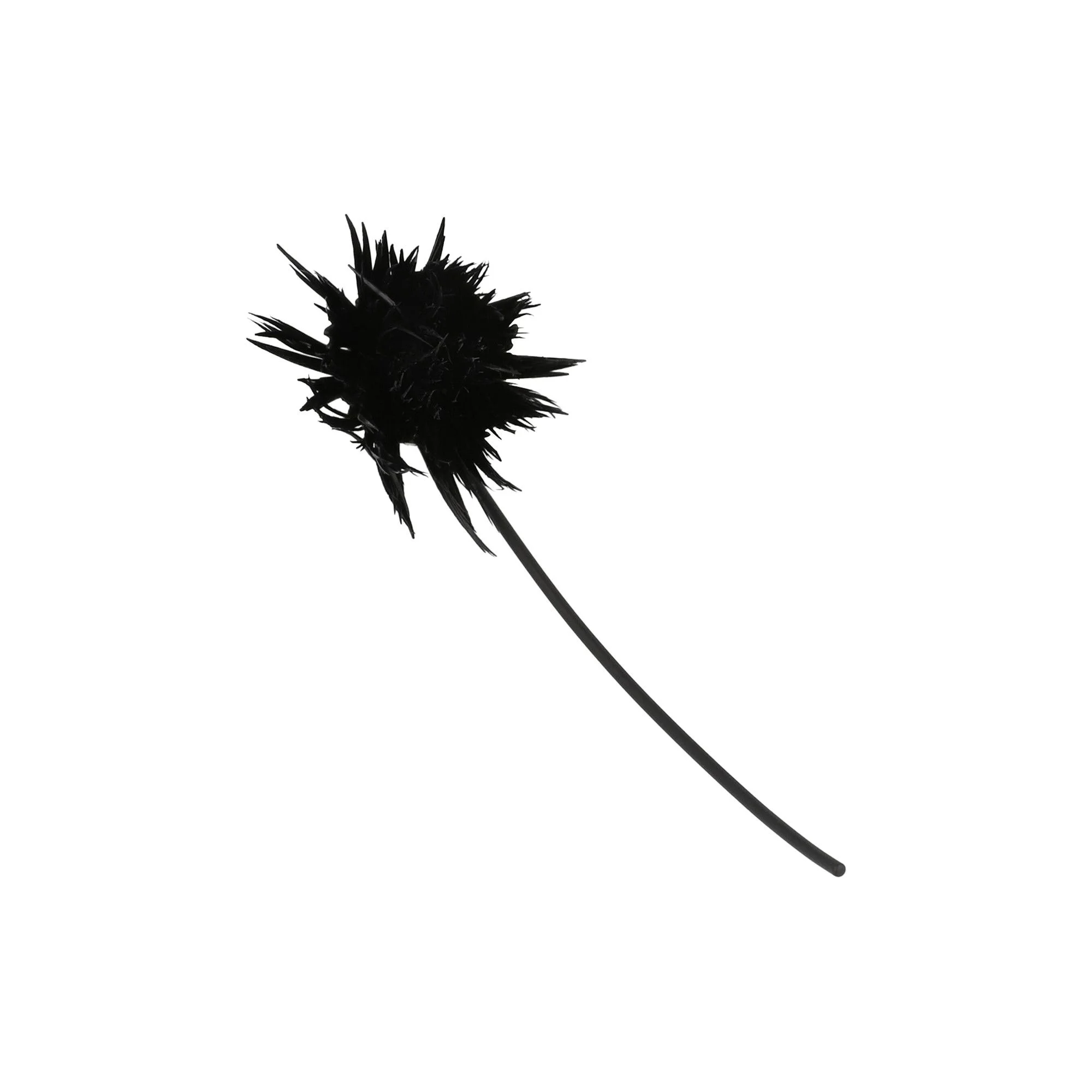 Givenchy Thistle Single Earring 'Black' - 1