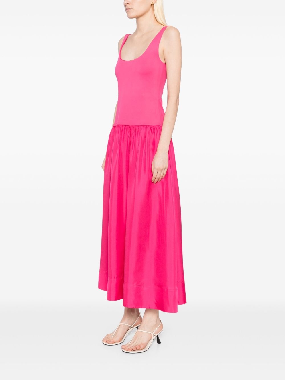 drop-waisted dress - 3