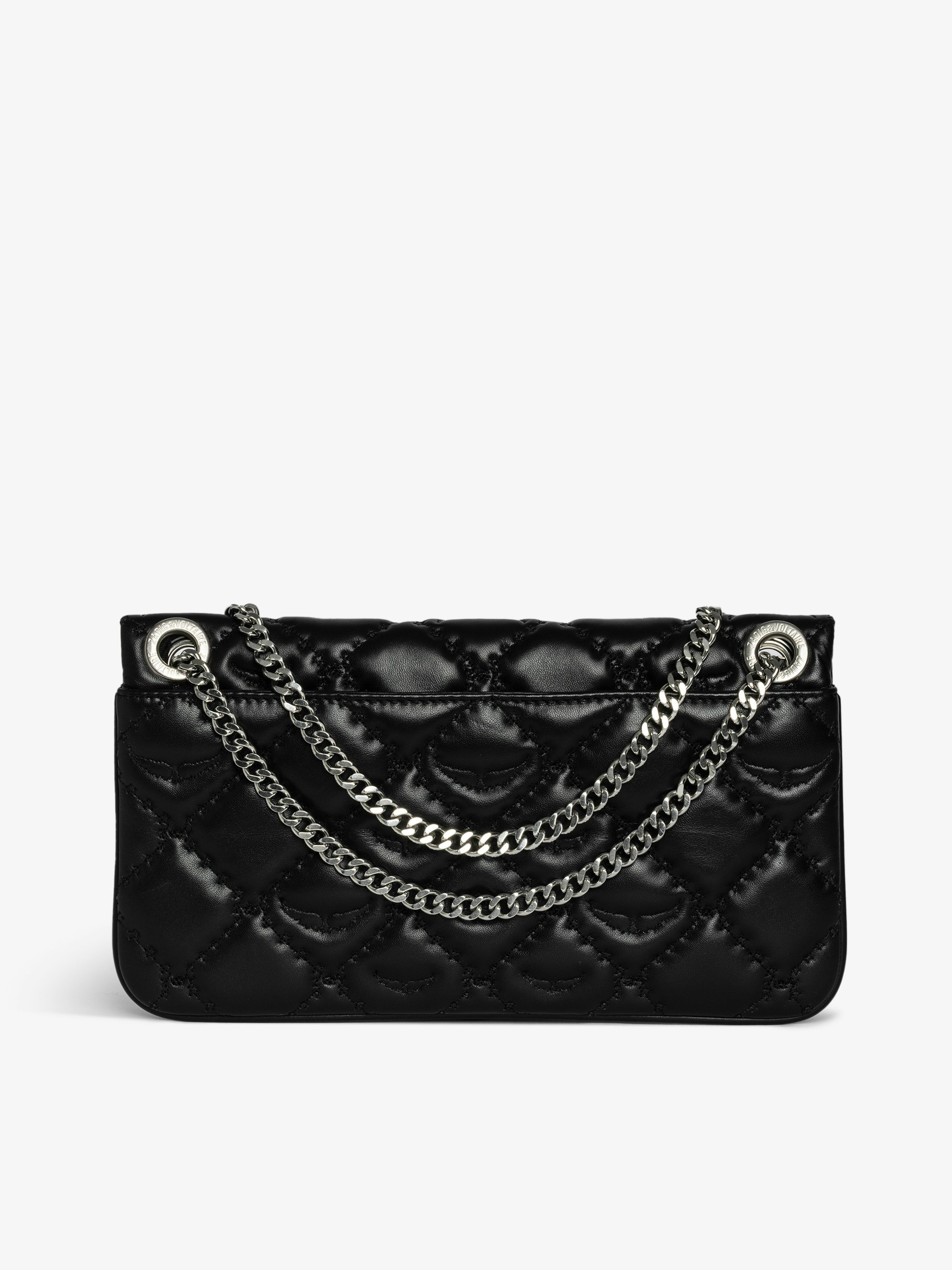 Rock II Quilted Monogram Clutch - 2