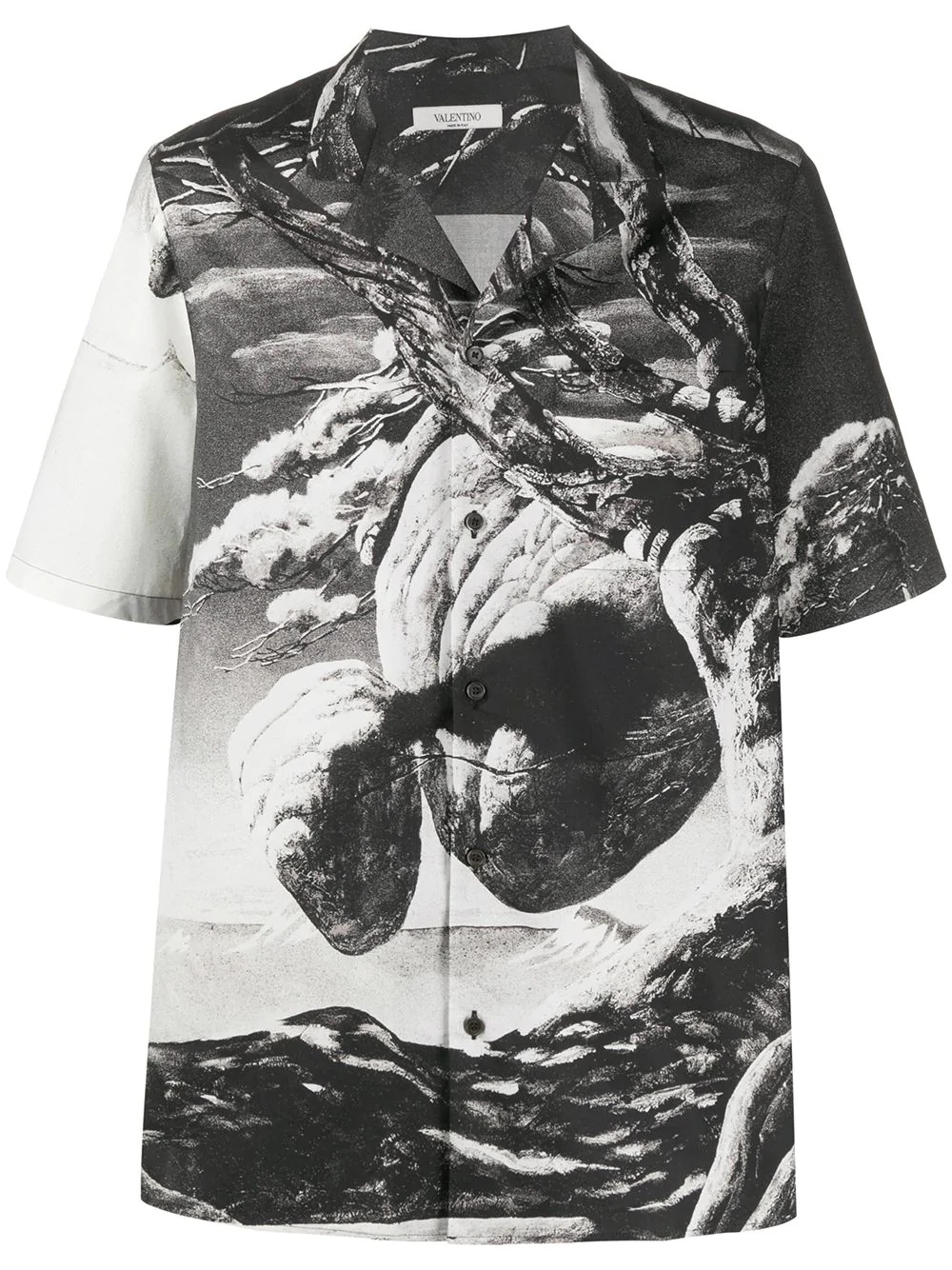 Floating Island print shirt - 1