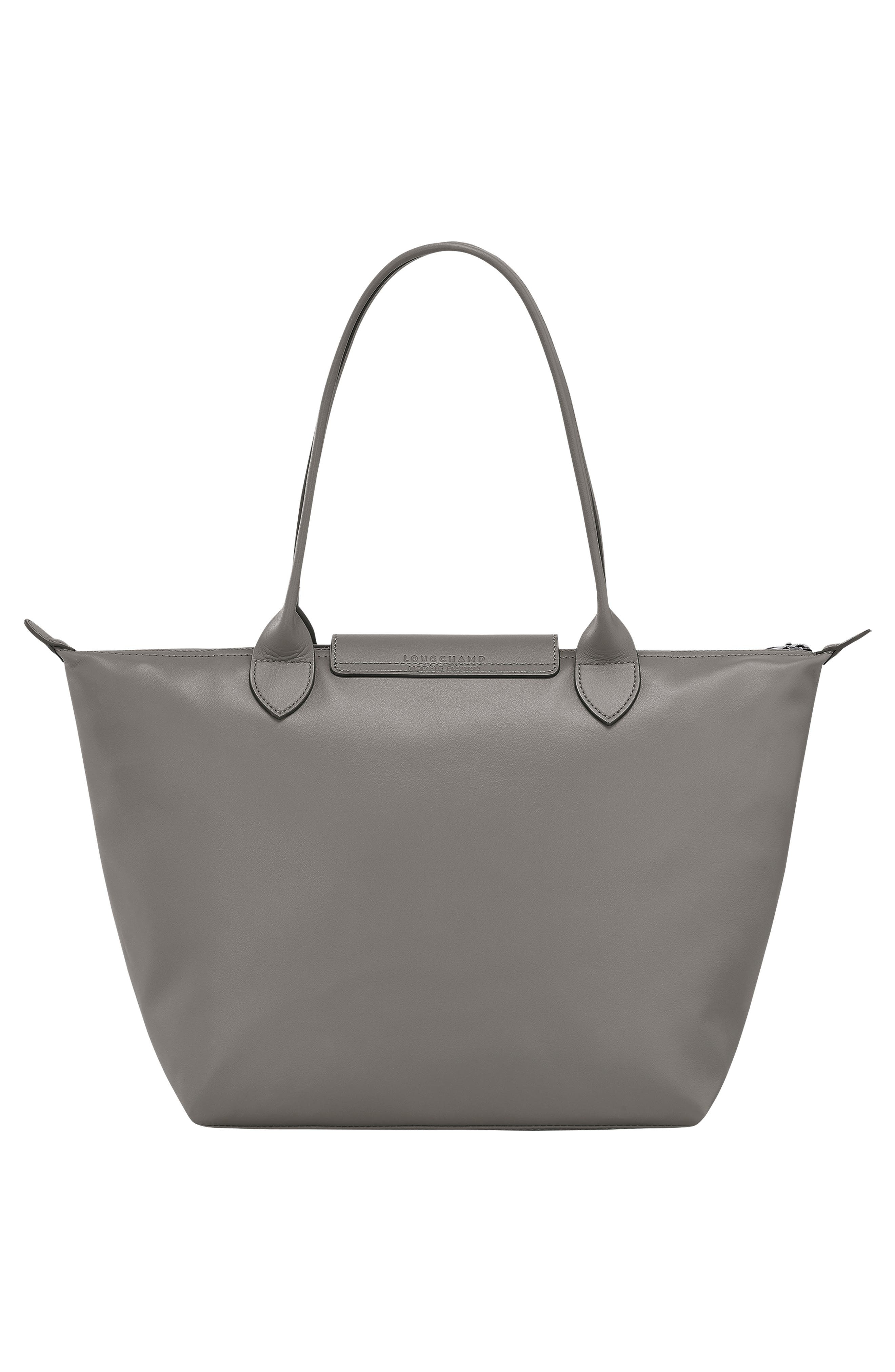 Longchamp Medium Le Pliage Xtra Leather Shoulder Tote in Turtledove at Nordstrom - 3