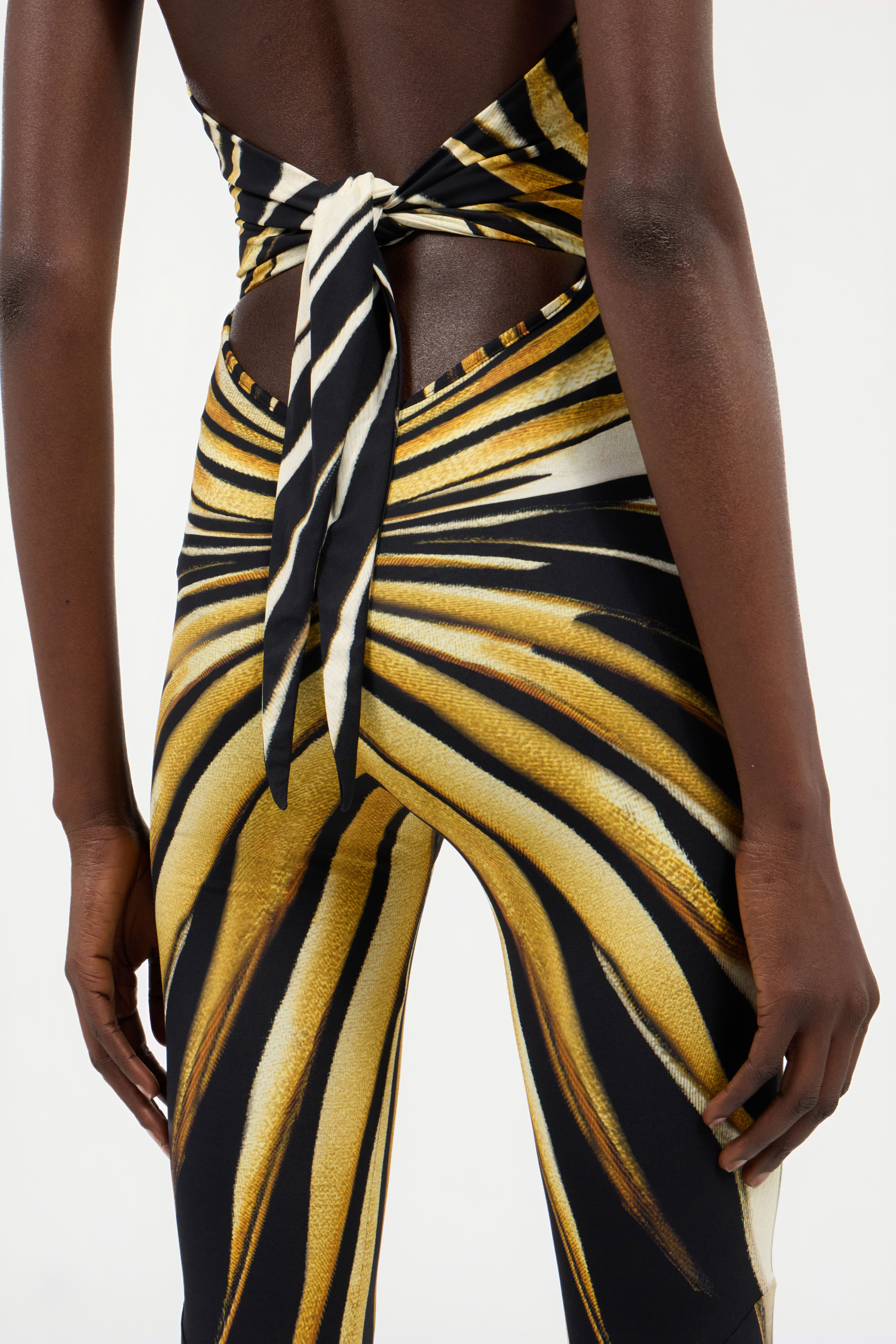 Ray Of Gold Print Jumpsuit - 7