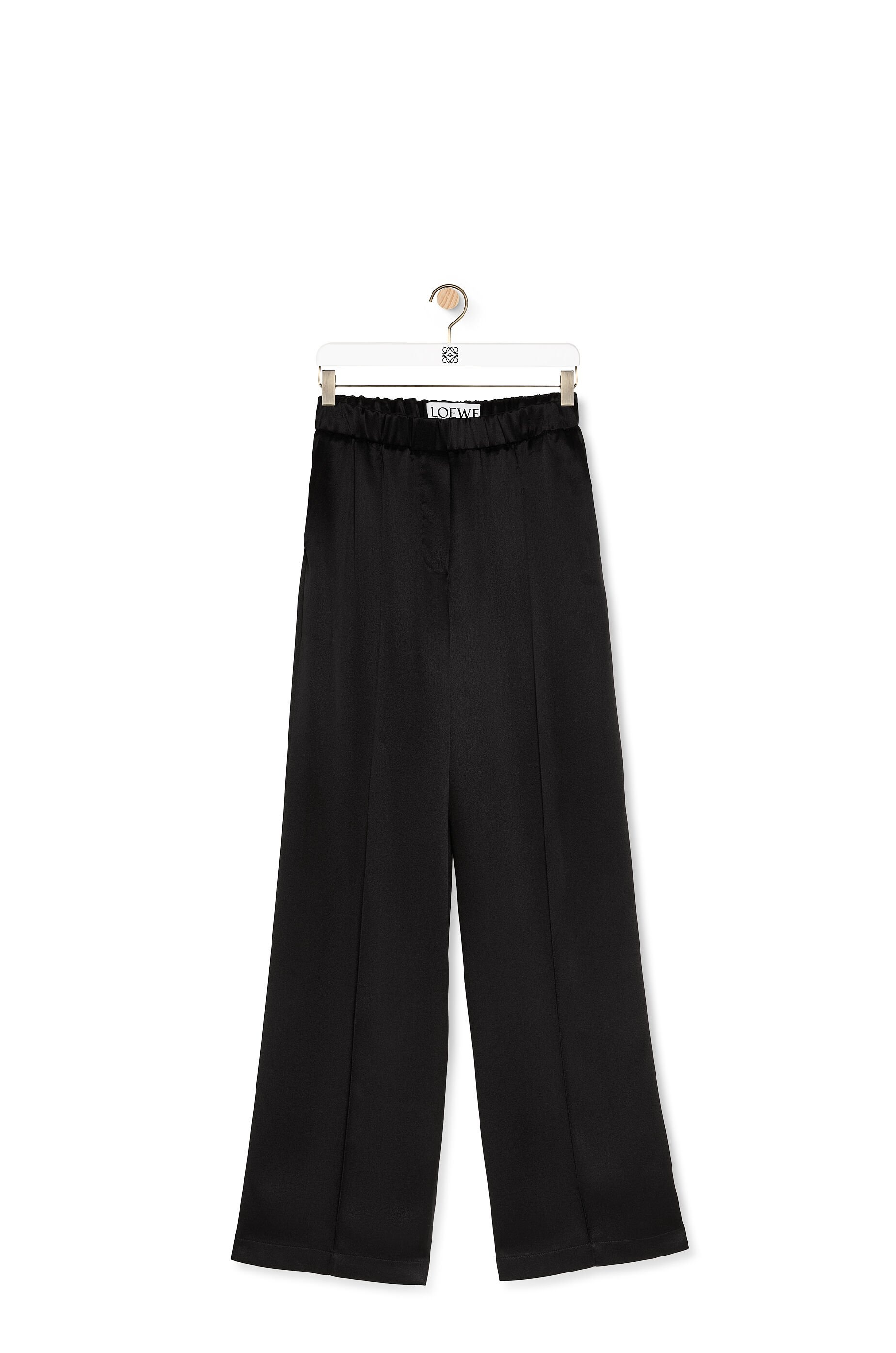 Pyjama trousers in silk - 1