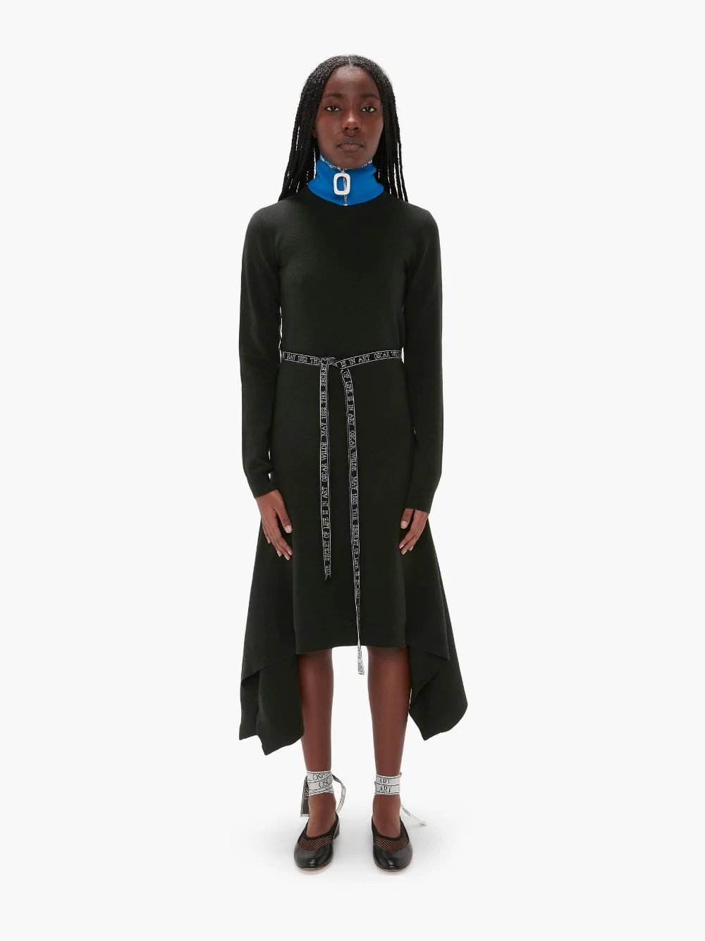 OSCAR WILDE CAPSULE: TAPE ASYMMETRIC DRESS - 2