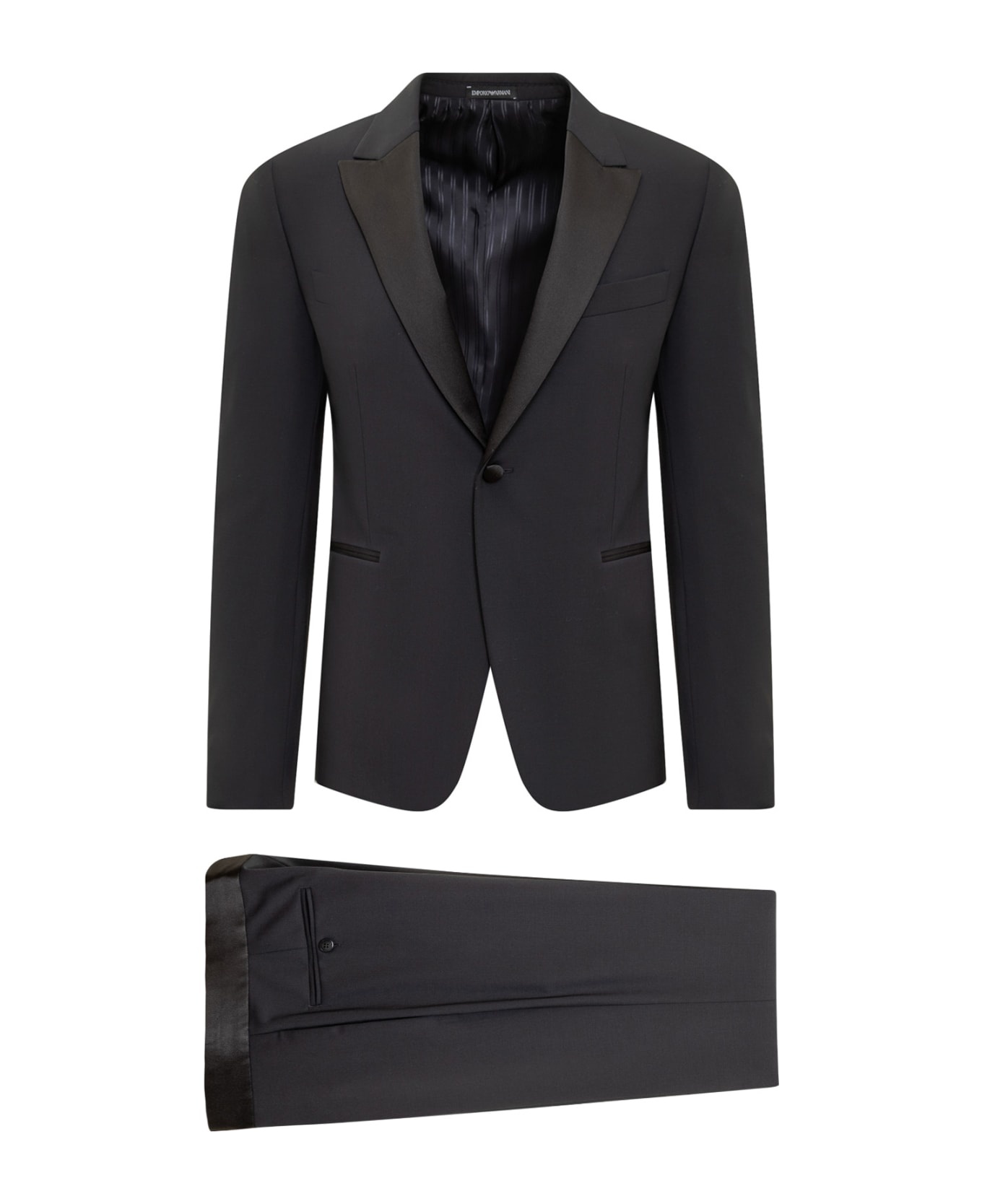 Two Piece Tuxedo Suit - 1