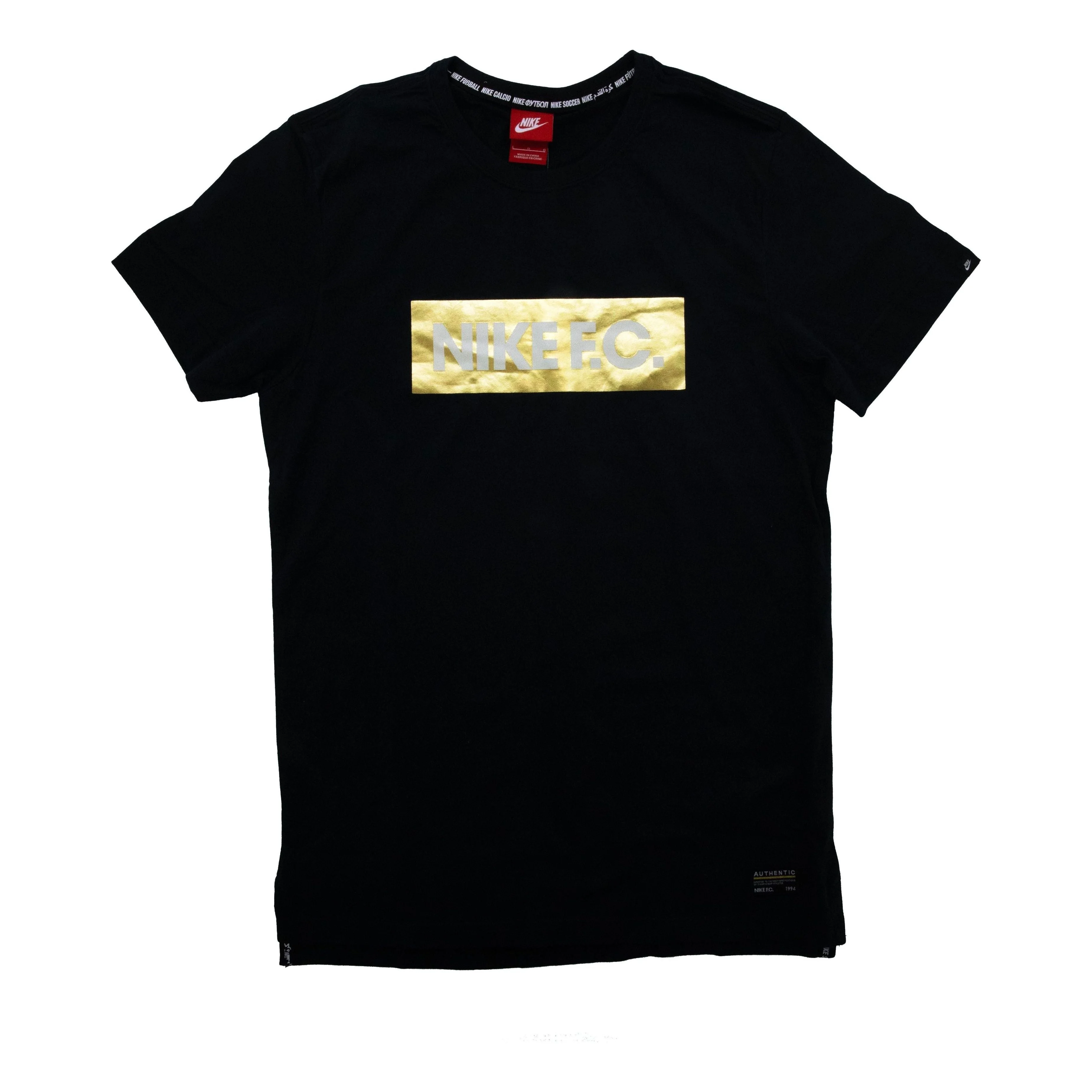 Nike FC T-Shirt 'Black Gold' 635408-010 - 1