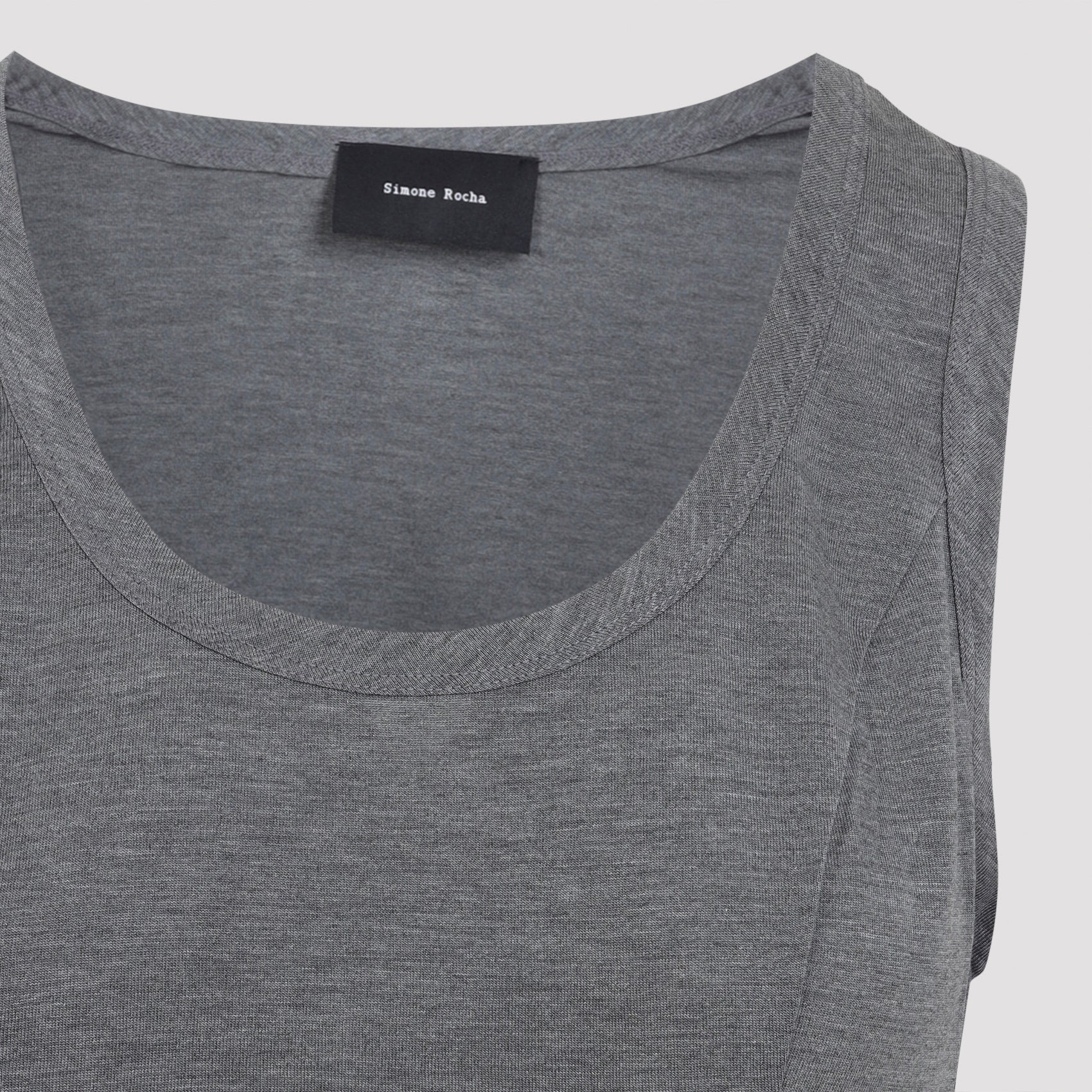 Simone Rocha Easy Tank Top With Bow Tails Women - 4