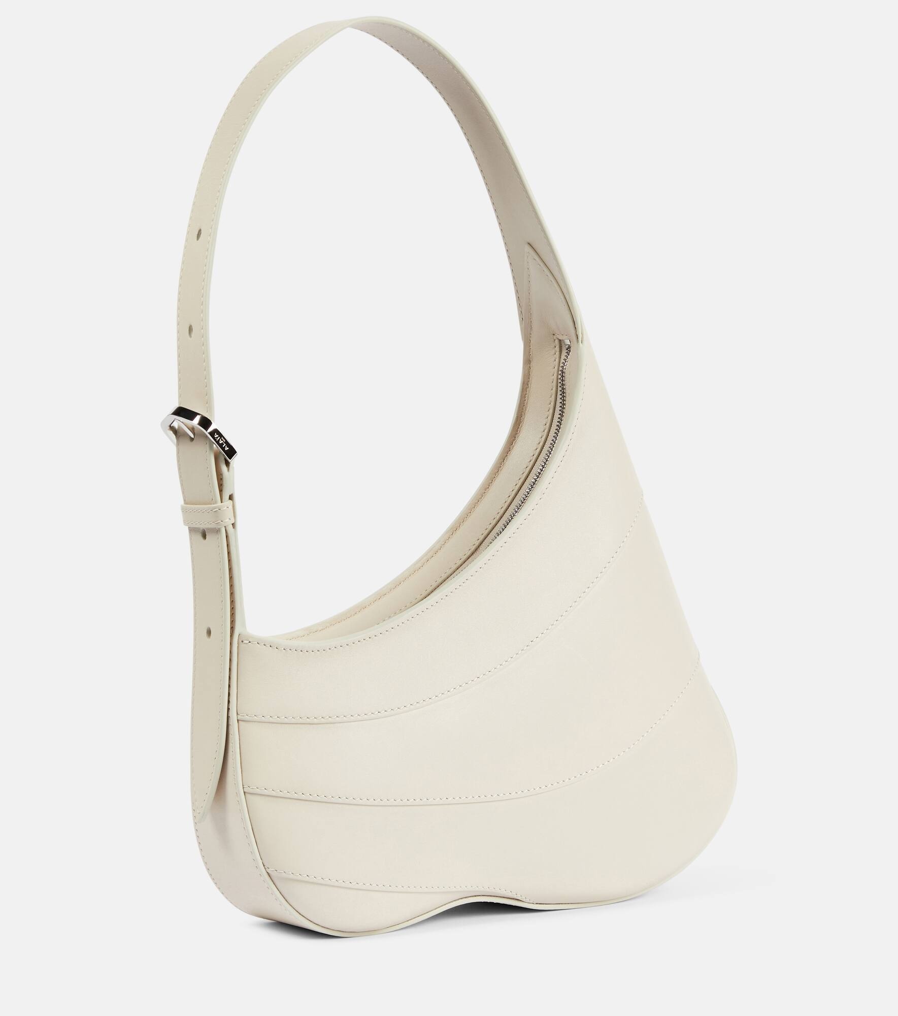 Leather shoulder bag - 4