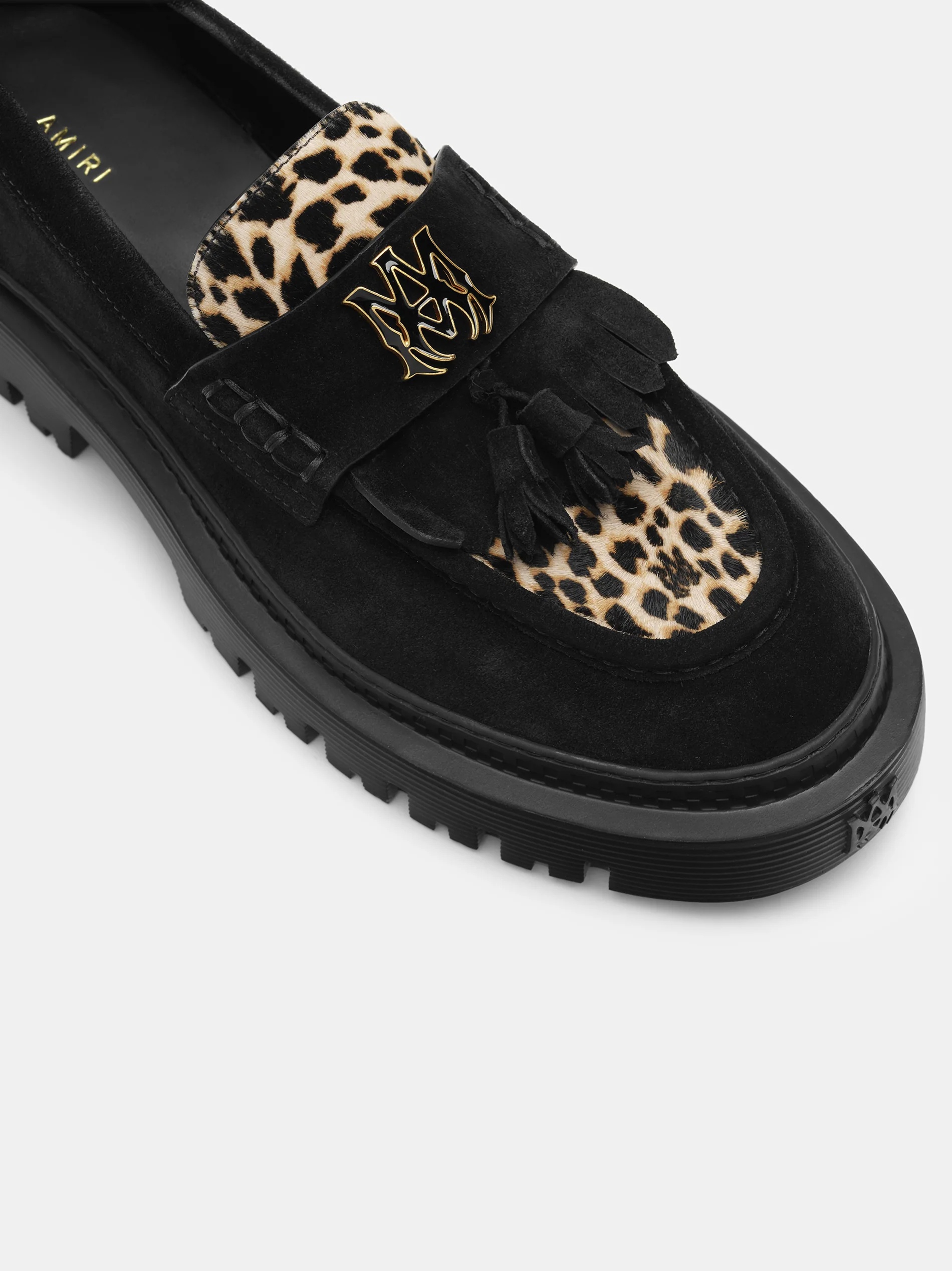 MA TASSLE LEOPARD JUMBO LOAFER - 5