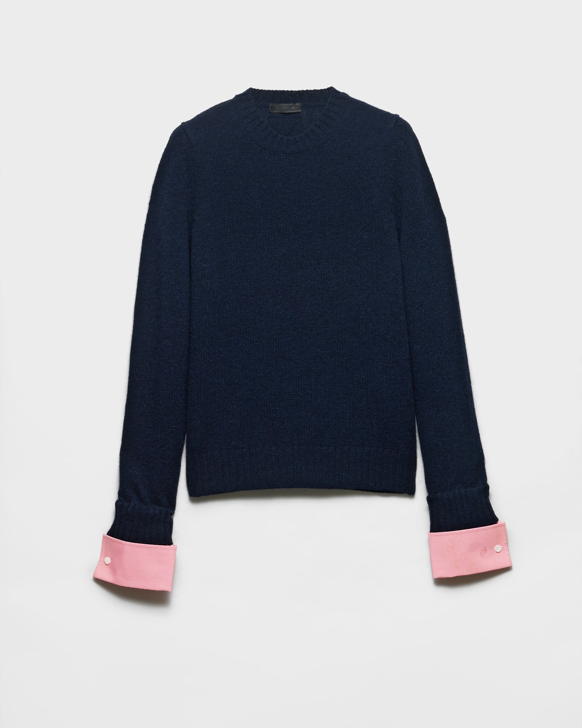 Shetland wool crew-neck sweater - 1