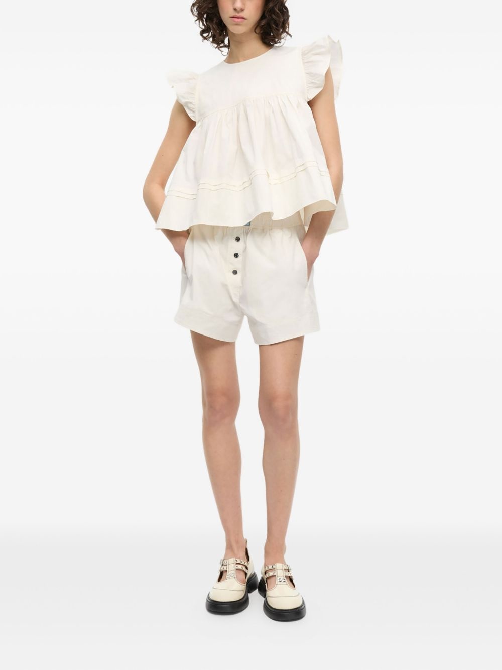 logo-patch shorts - 2
