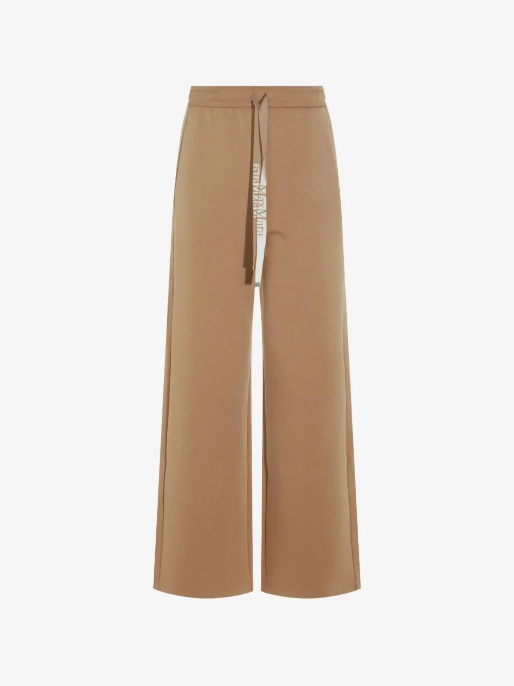 drawstring wide-leg track pants - 1