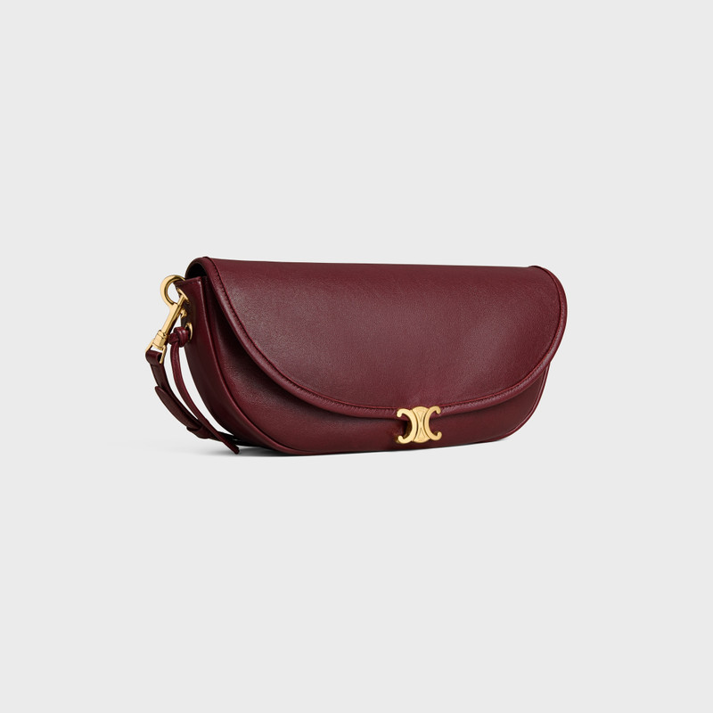 LITTLE HALFMOON SOFT TRIOMPHE IN SUPPLE SHINY LAMBSKIN 5