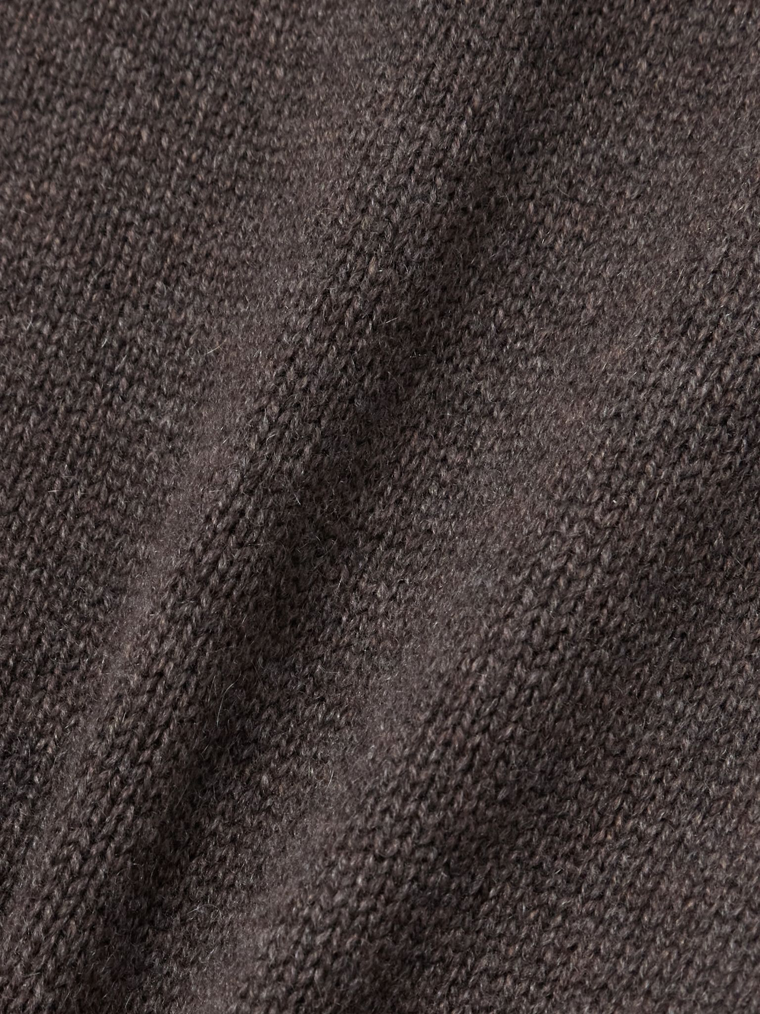 Cashmere turtleneck sweater Brown - 5