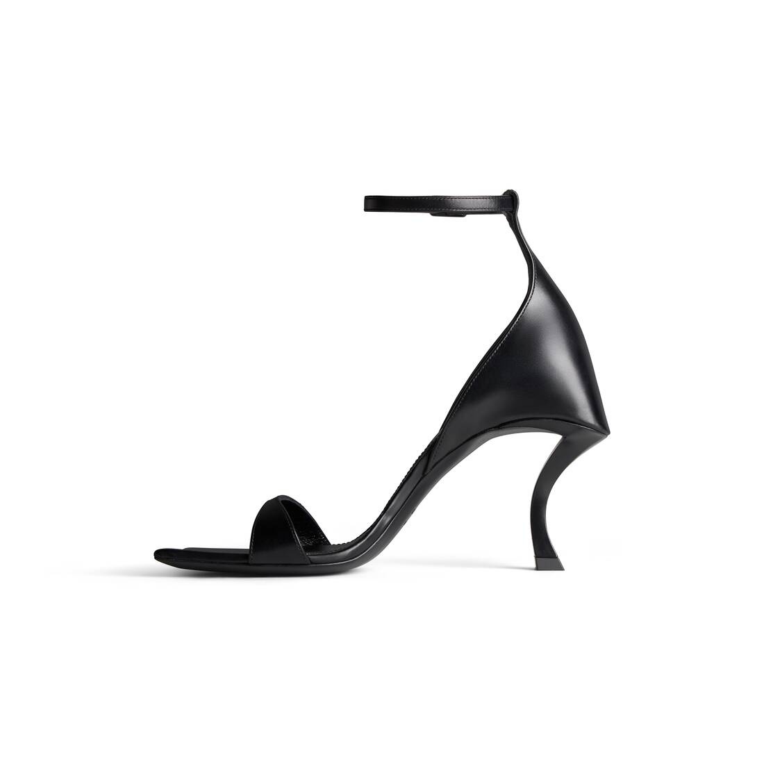 Women's Hourglass 100mm Sandal  in Black - 4