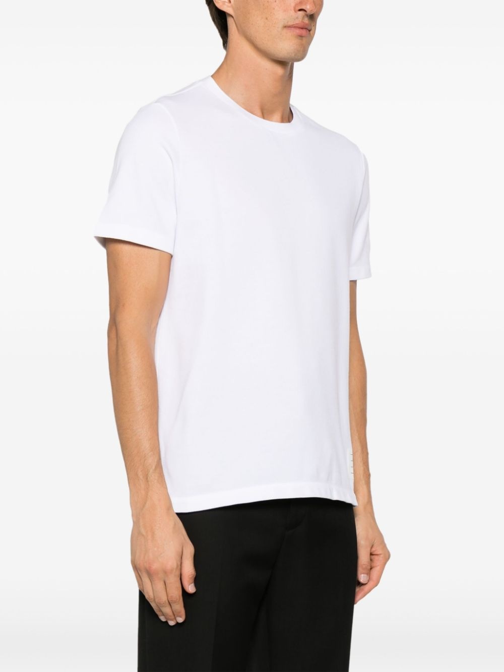 Center-Back Stripe Piqué Tee - 3