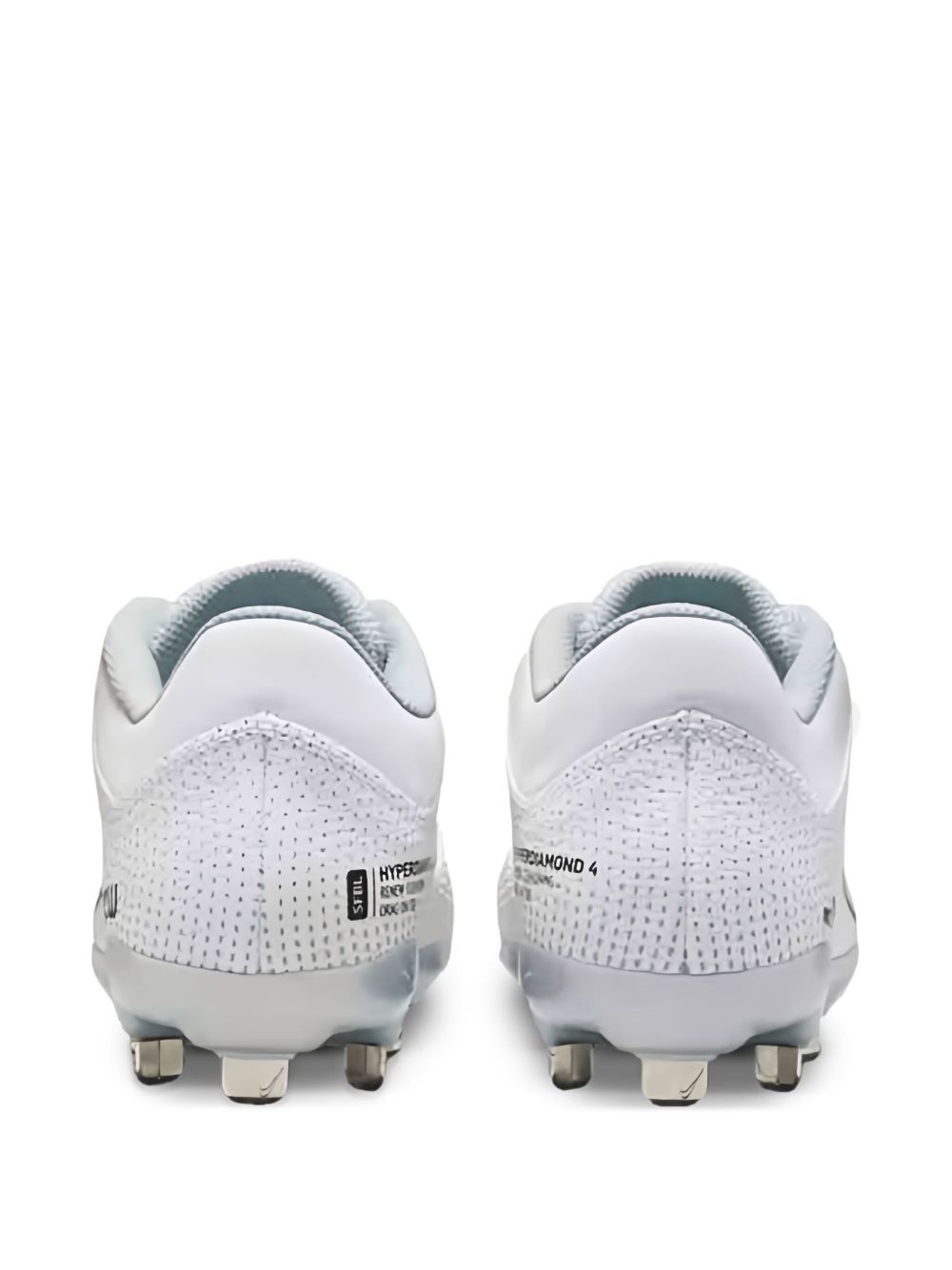 Hyperdiamond 4 Pro "White/Black" softball cleats - 3