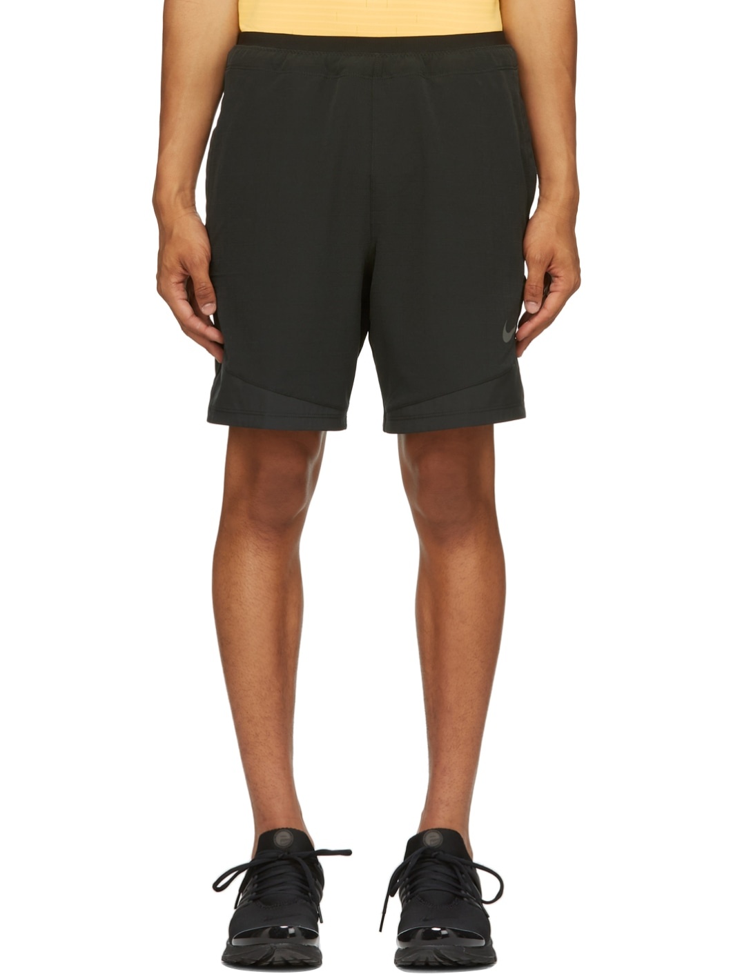 Black & Grey Dri-FIT Pro Rep Shorts - 1