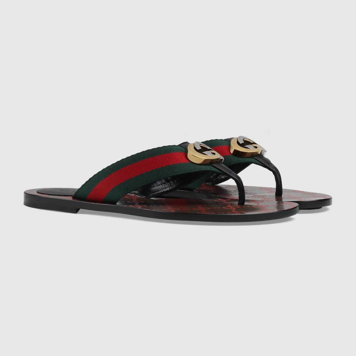 GG thong Web sandal - 2