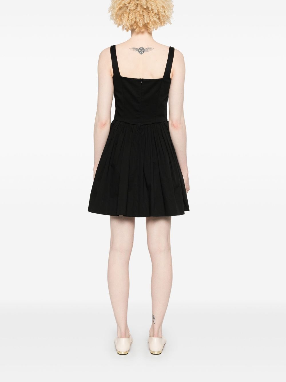 pleated mini dress - 4