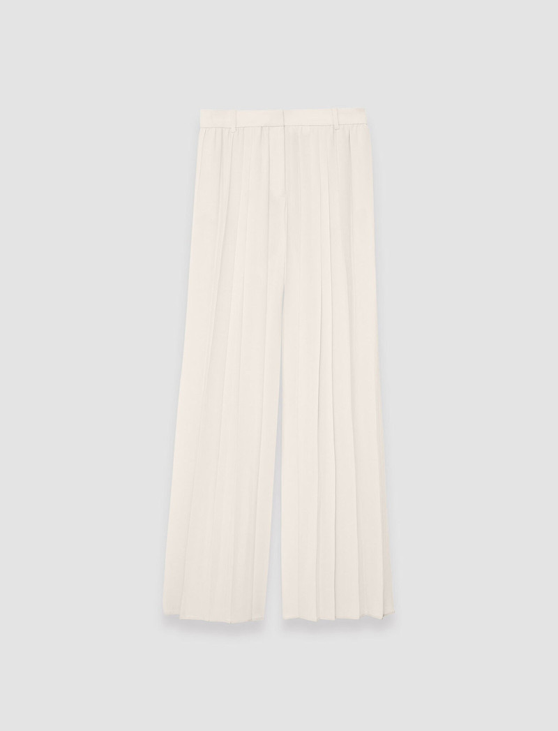Airy Plissé Tibre Trousers - 1