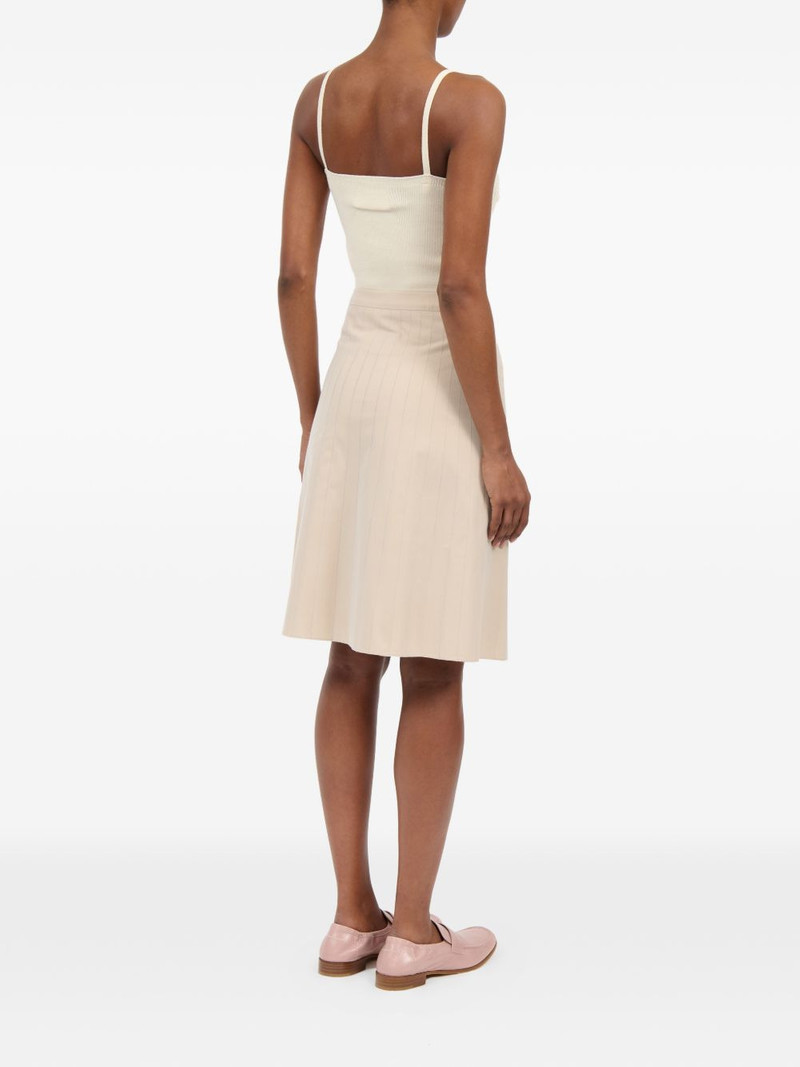 pleated poplin skirt 4