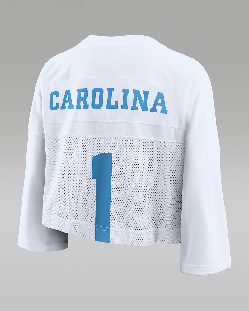 Jordan North Carolina Jersey Women's Jordan Brand Dri-FIT College Cropped Top outlook