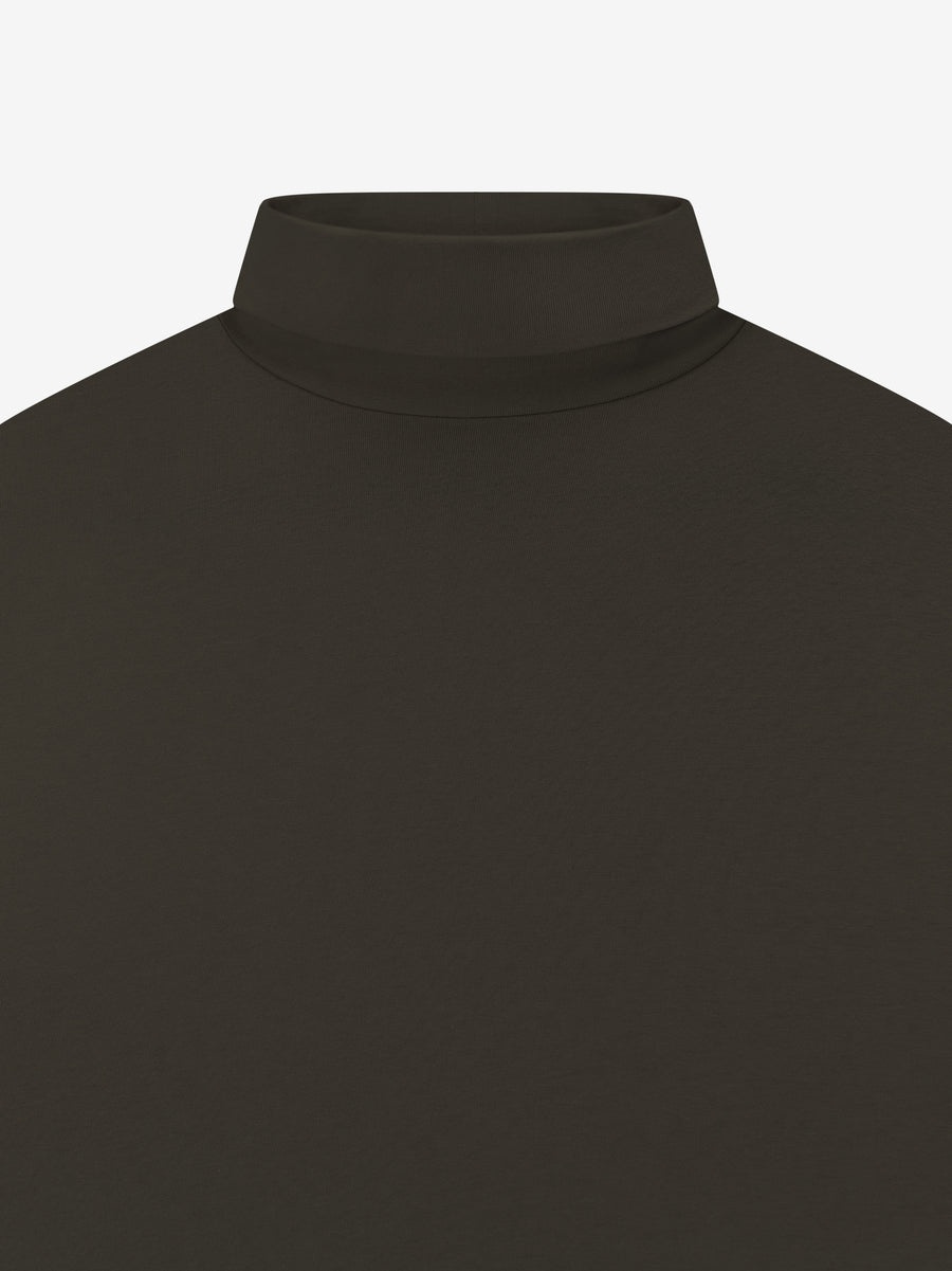 Womens Jersey Turtleneck - 3