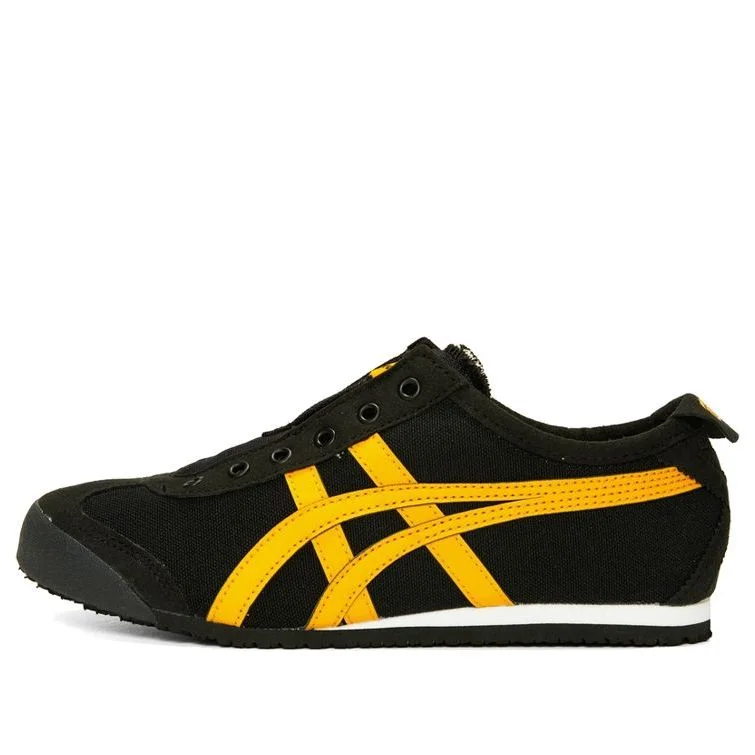 Onitsuka Tiger MEXICO 66 Slip-on Shoes 'Black Tiger Yellow' 1183A360-001 - 1