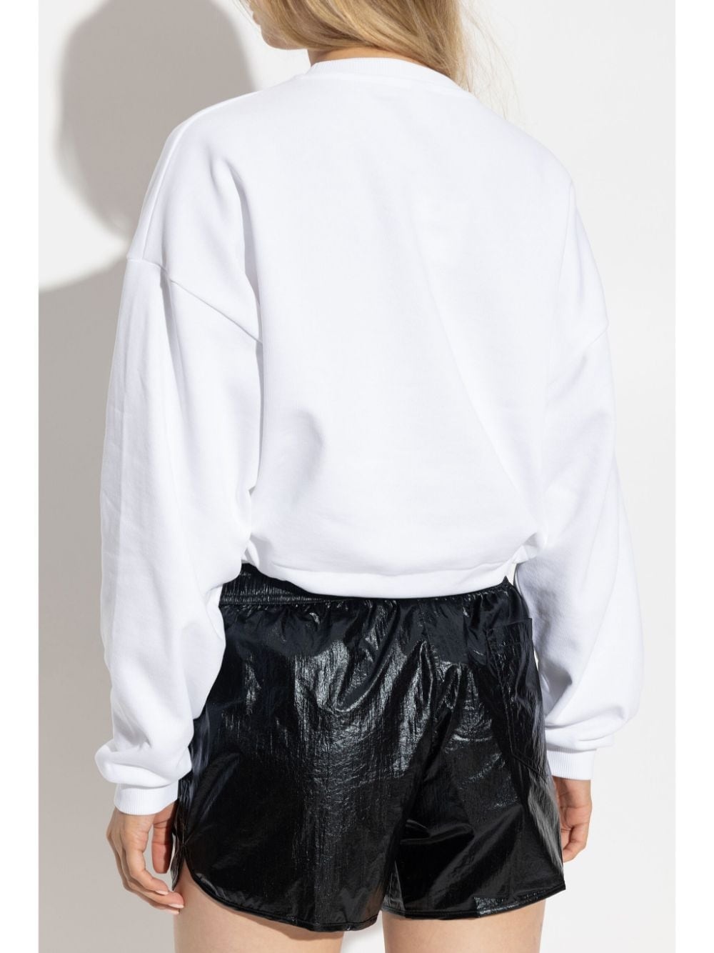 logo-waistband mini shorts - 3