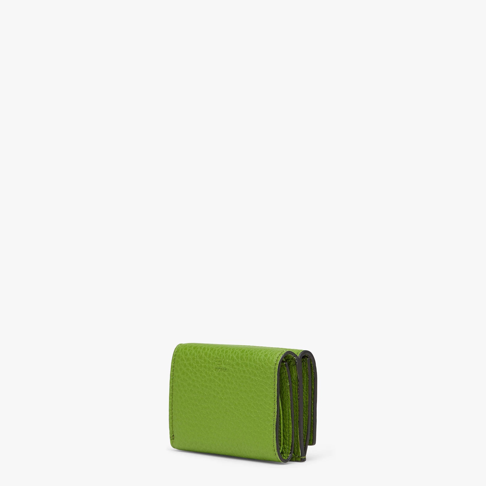Compact, tri-fold Peekaboo Selleria wallet with large internal banknote compartment and three concea - 2