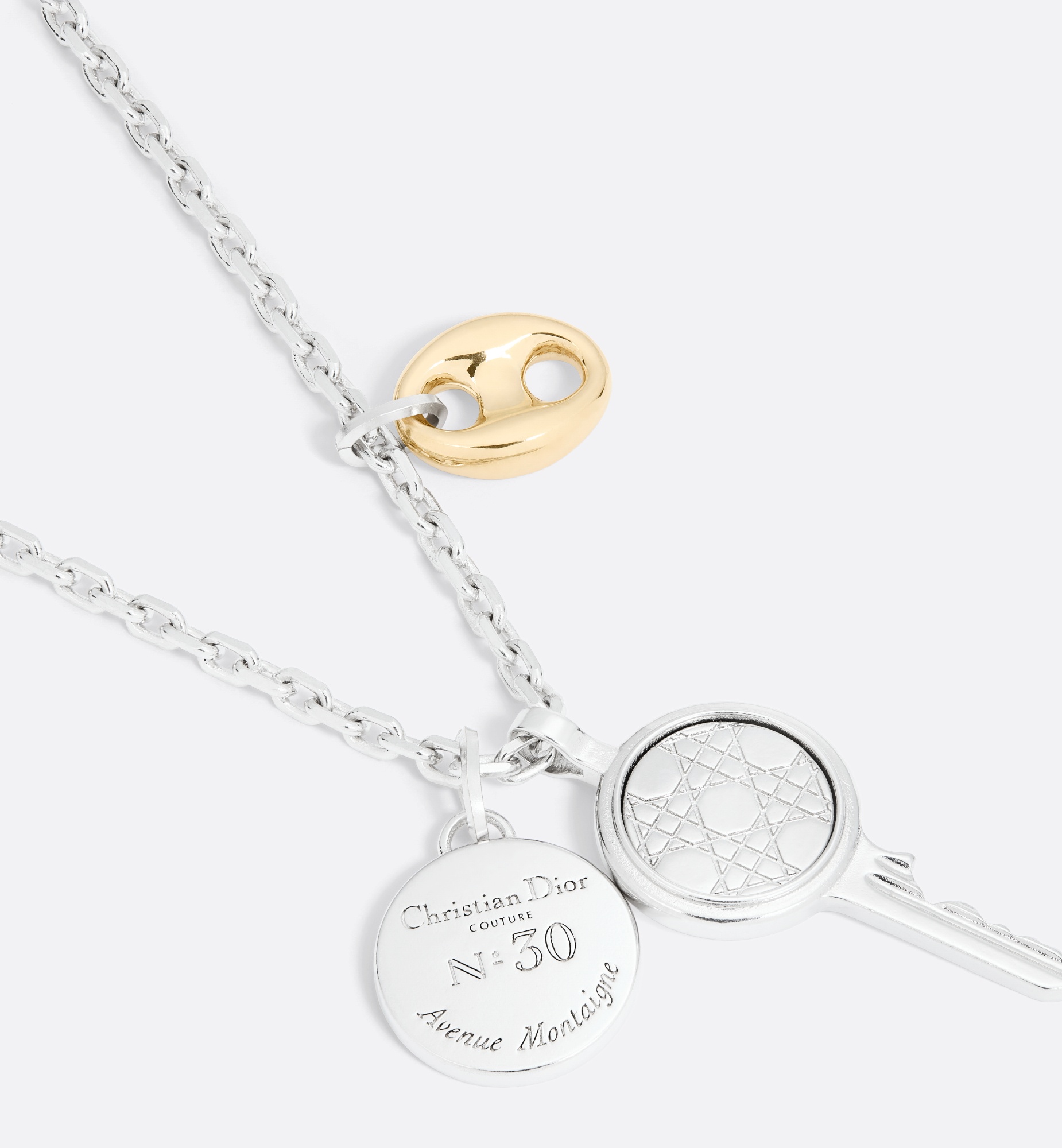 Cannage Pendants Necklace - 4