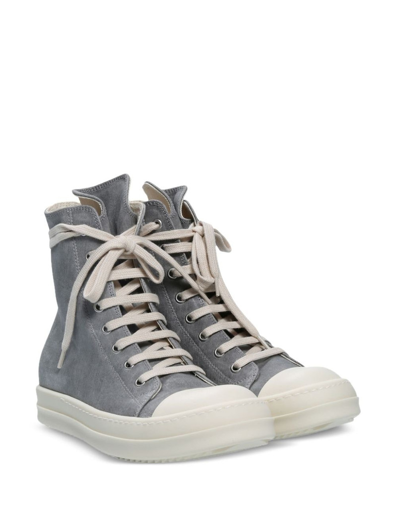 Rick Owens DRKSHDW denim sneakers outlook