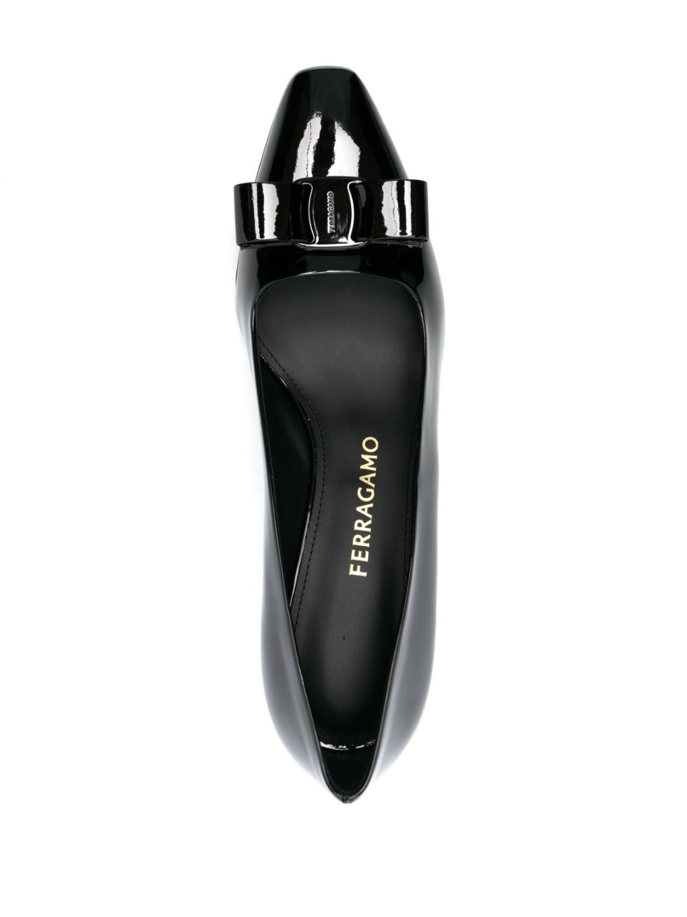62mm Vara-bow leather pumps - 4