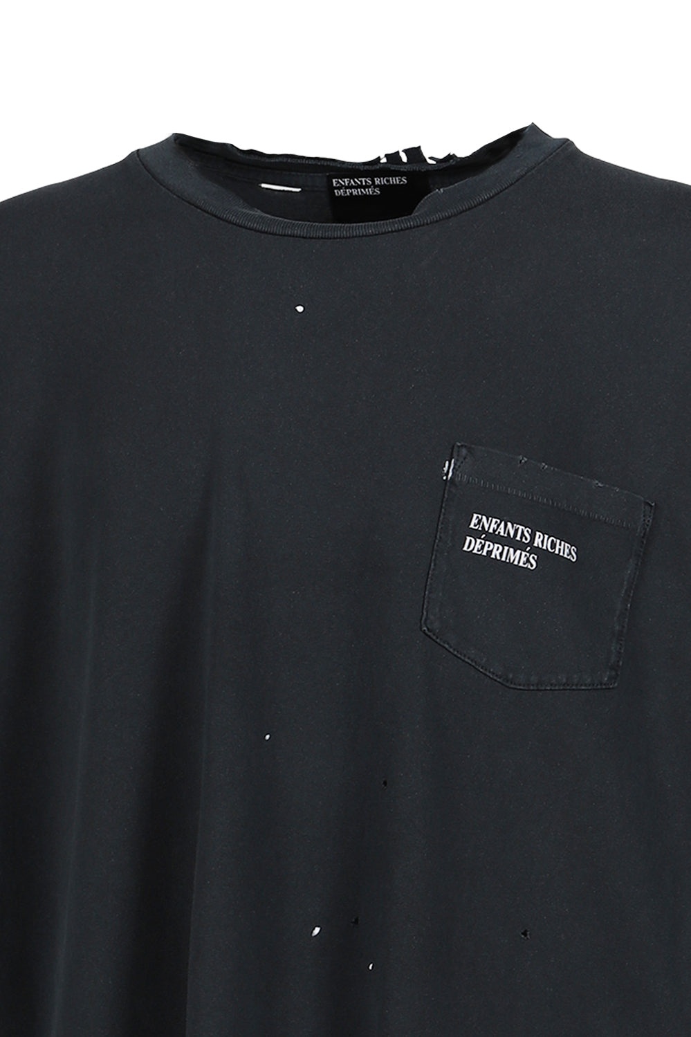 CLASSIC LOGO LS T-SHIRT / L.WASHED BLK - 8