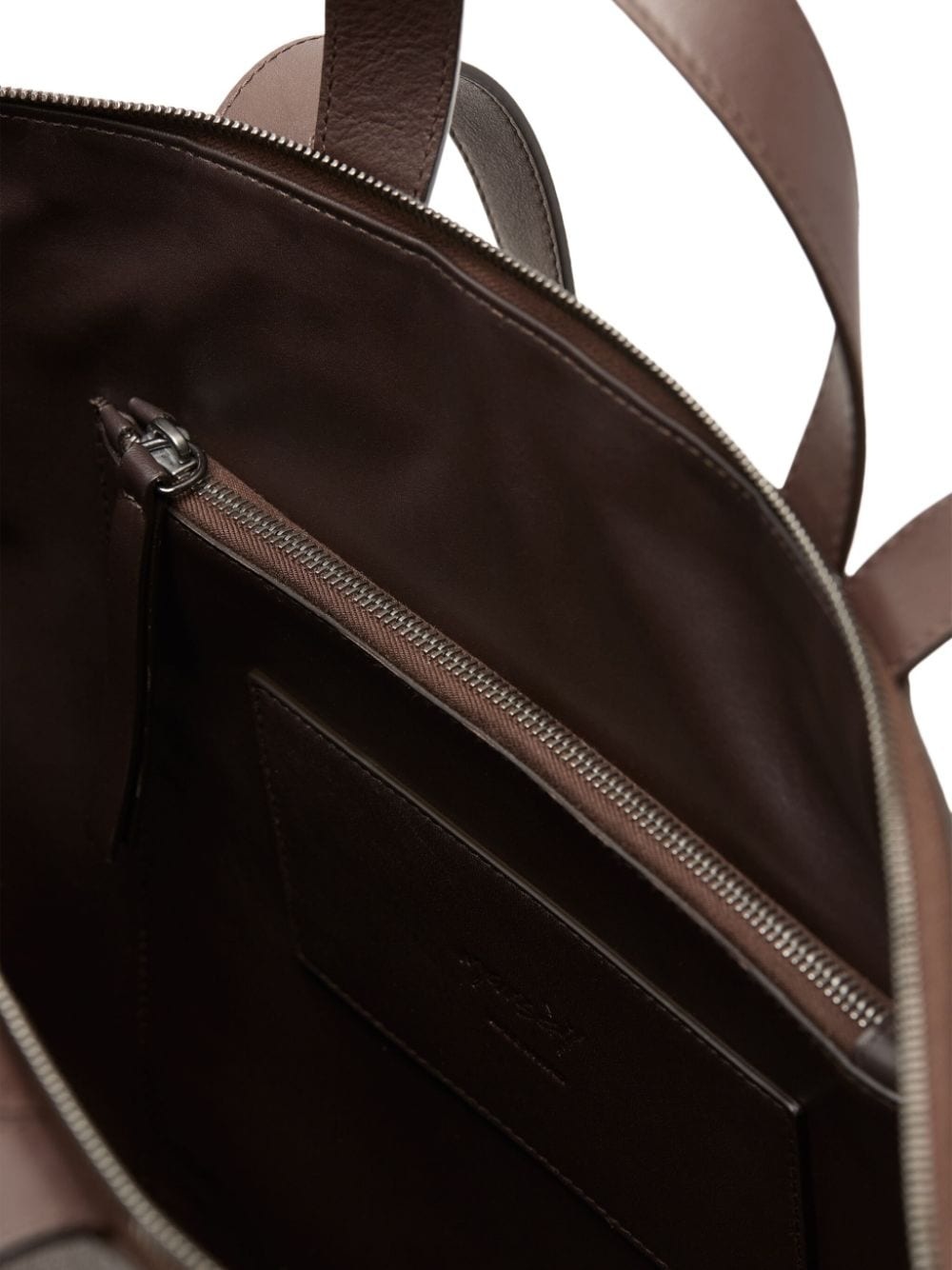 Borso leather tote bag - 4