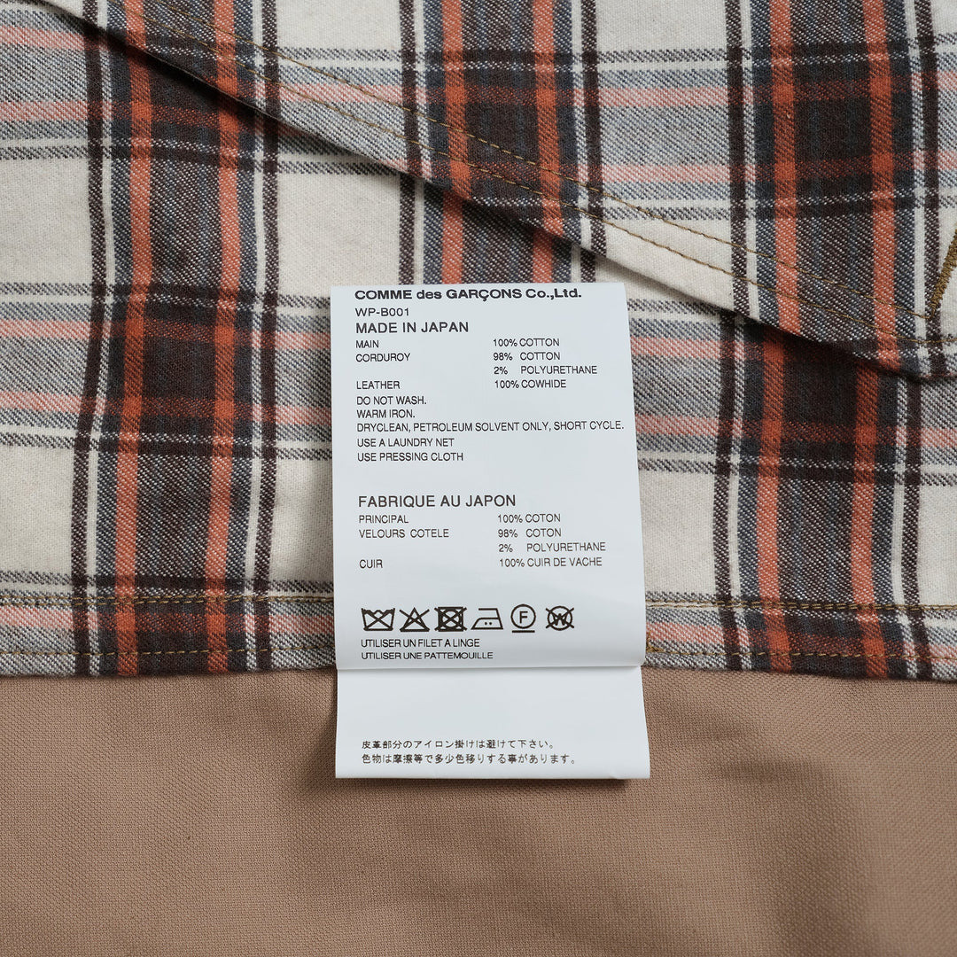 Cotton Flannel Check Top - 3