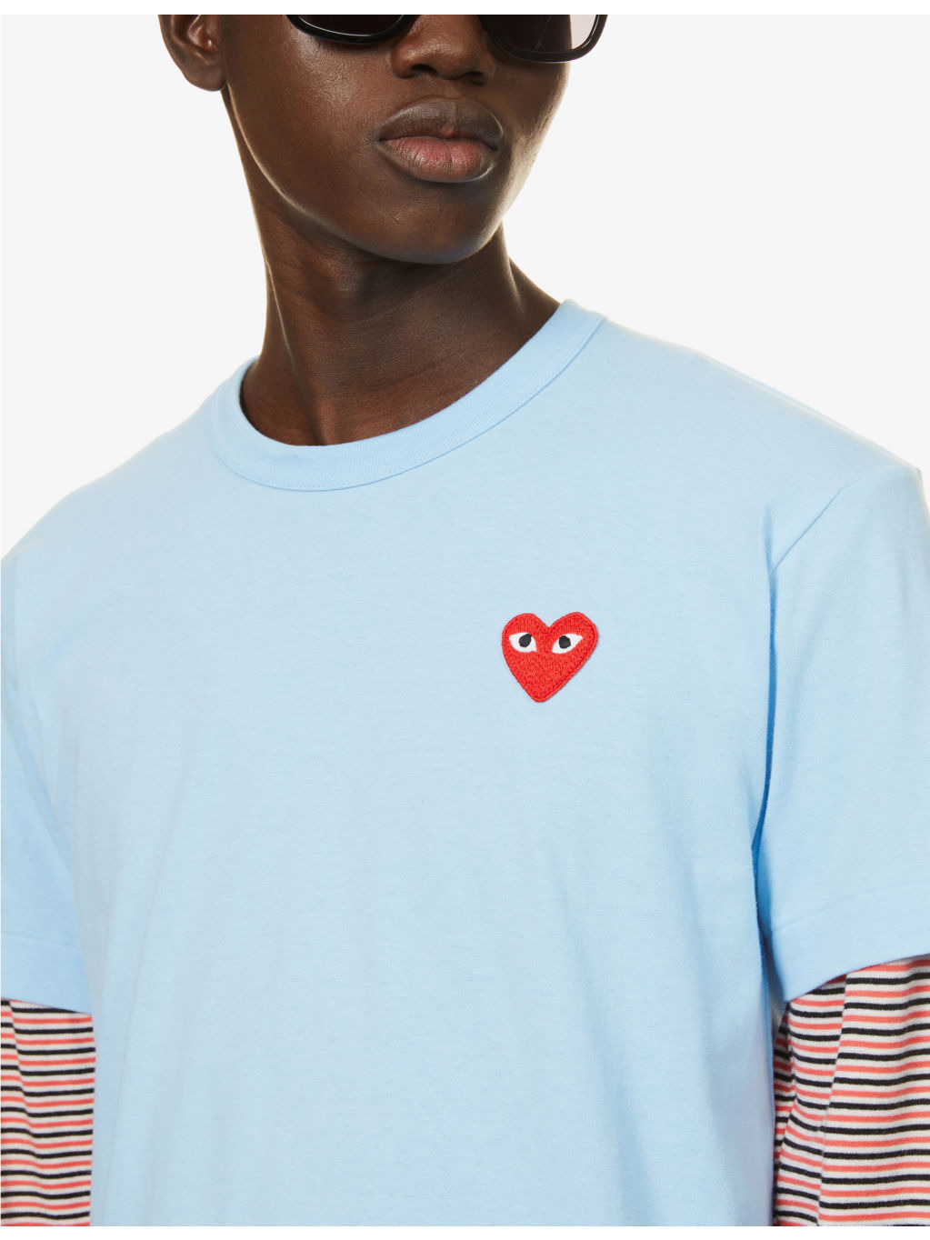 Heart cotton-jersey T-shirt - 5