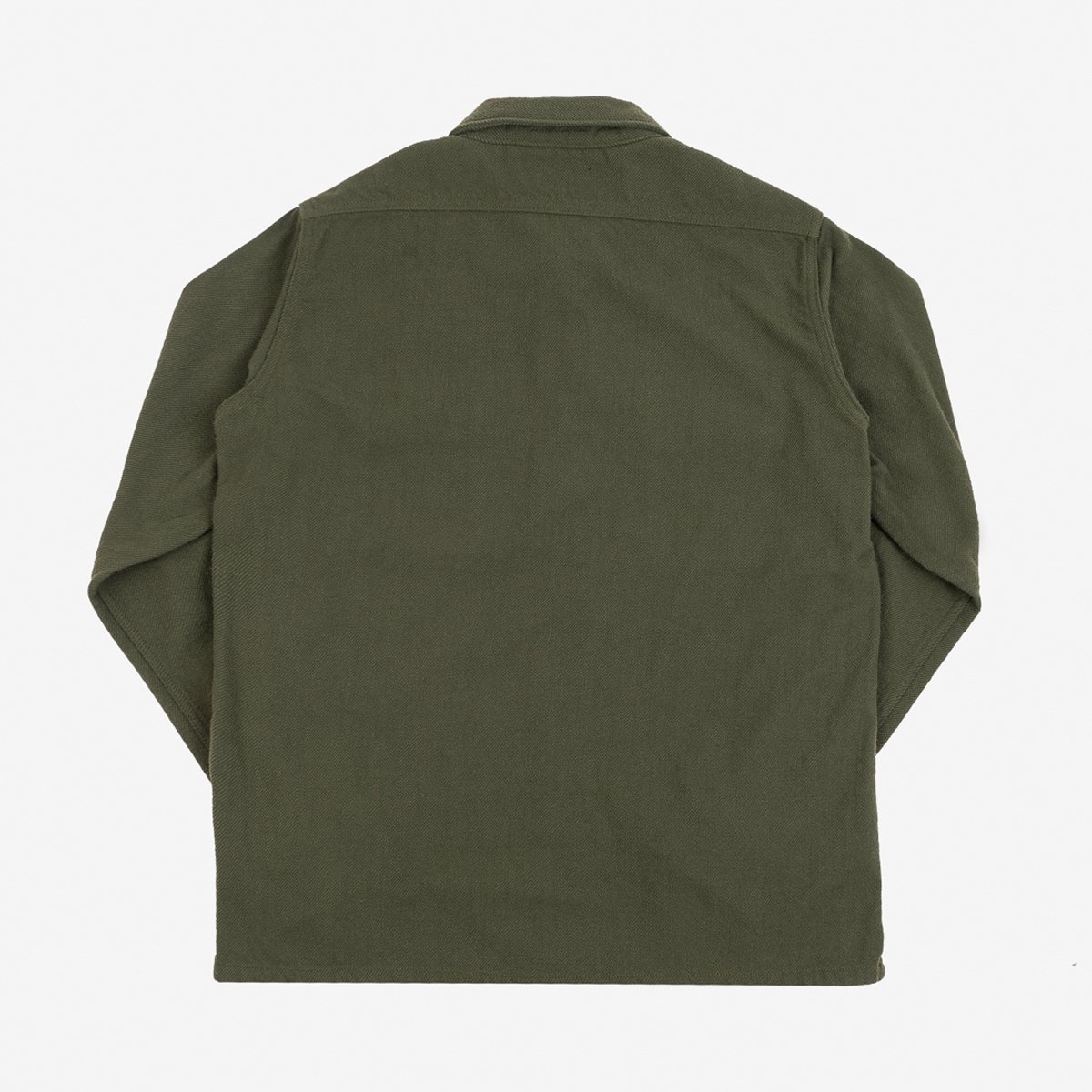 IHSH-346-ODG 10oz Recycled Nylon Mechanic Work Shirt - Olive Drab Green - 6