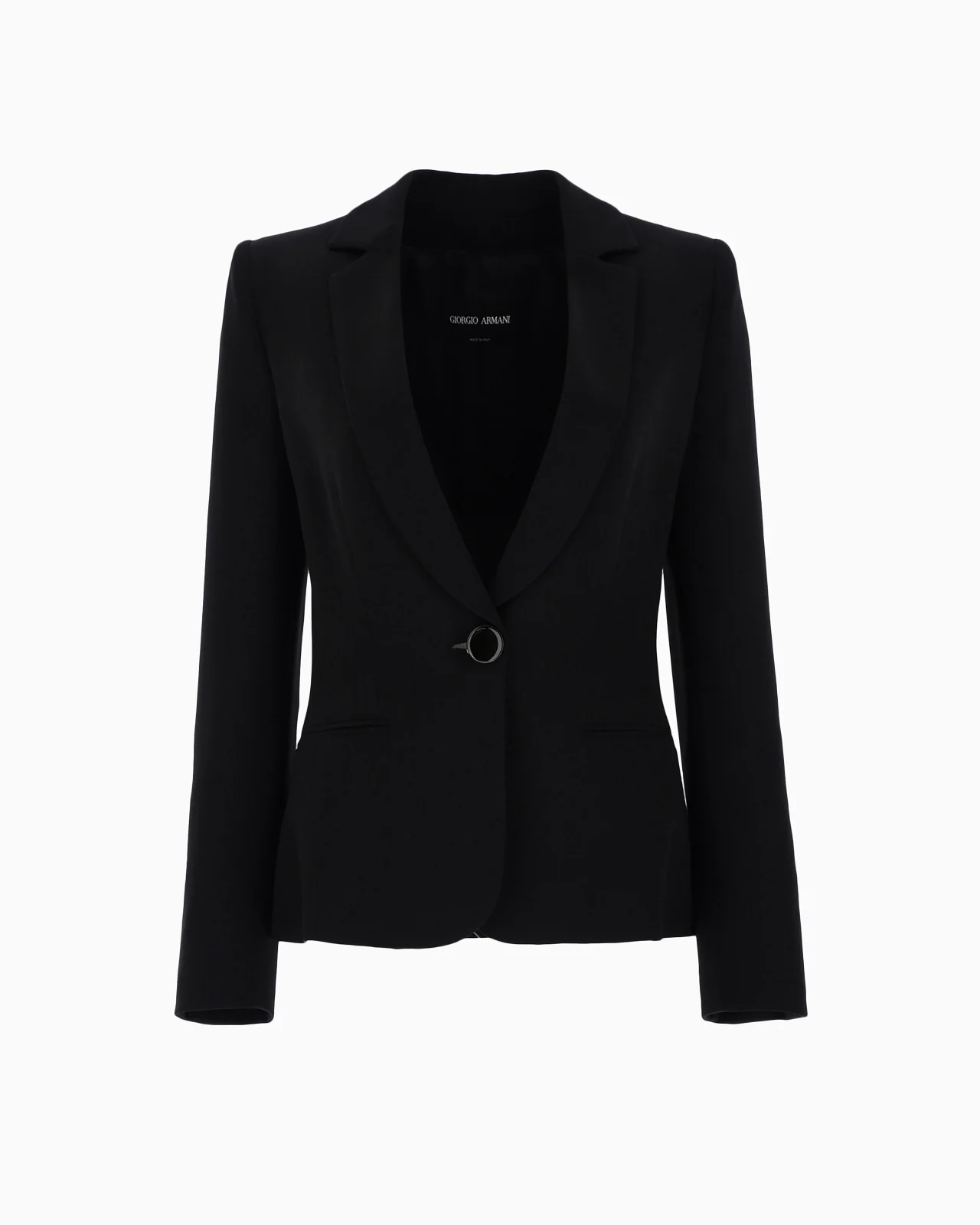 Mulberry silk single-breasted jacket - 1