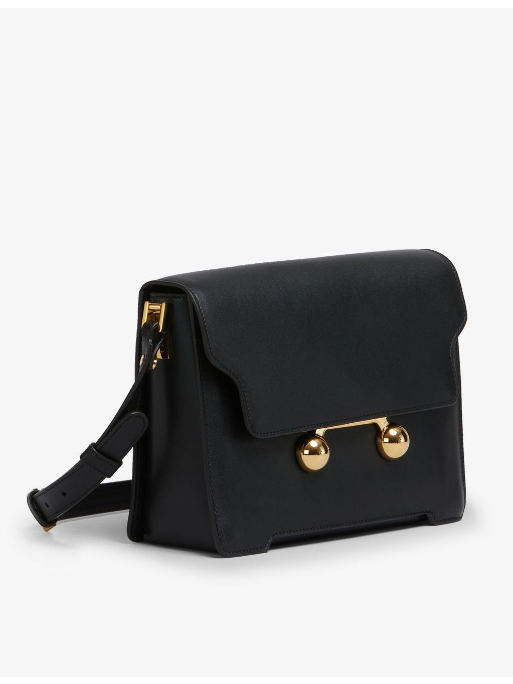 Trunkeroo branded-hardware leather shoulder bag - 3