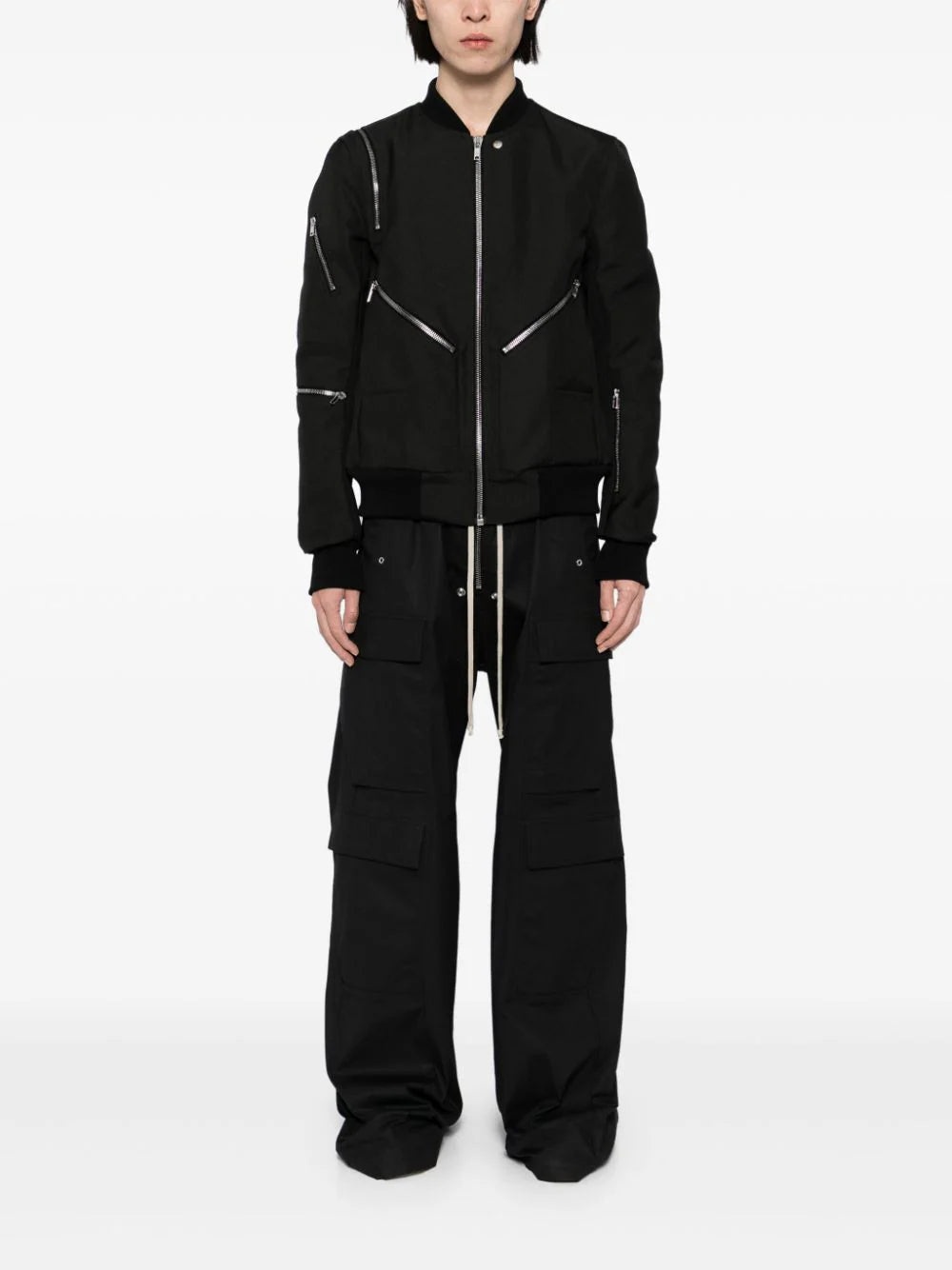 ZIP-DETAINING BOMBER JACKET - 2