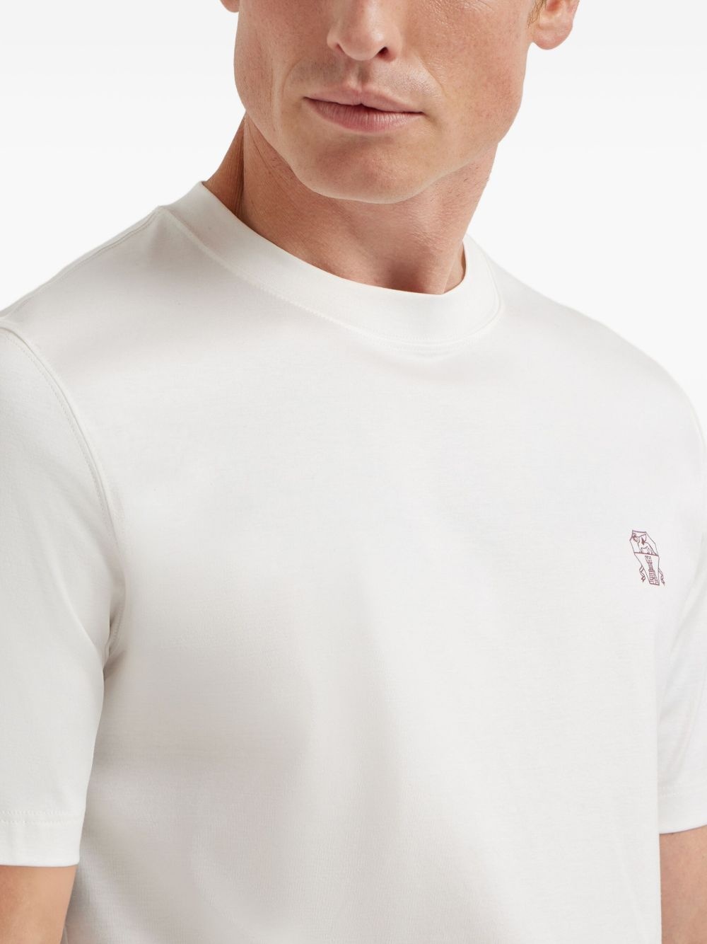 logo-printed T-shirt - 6