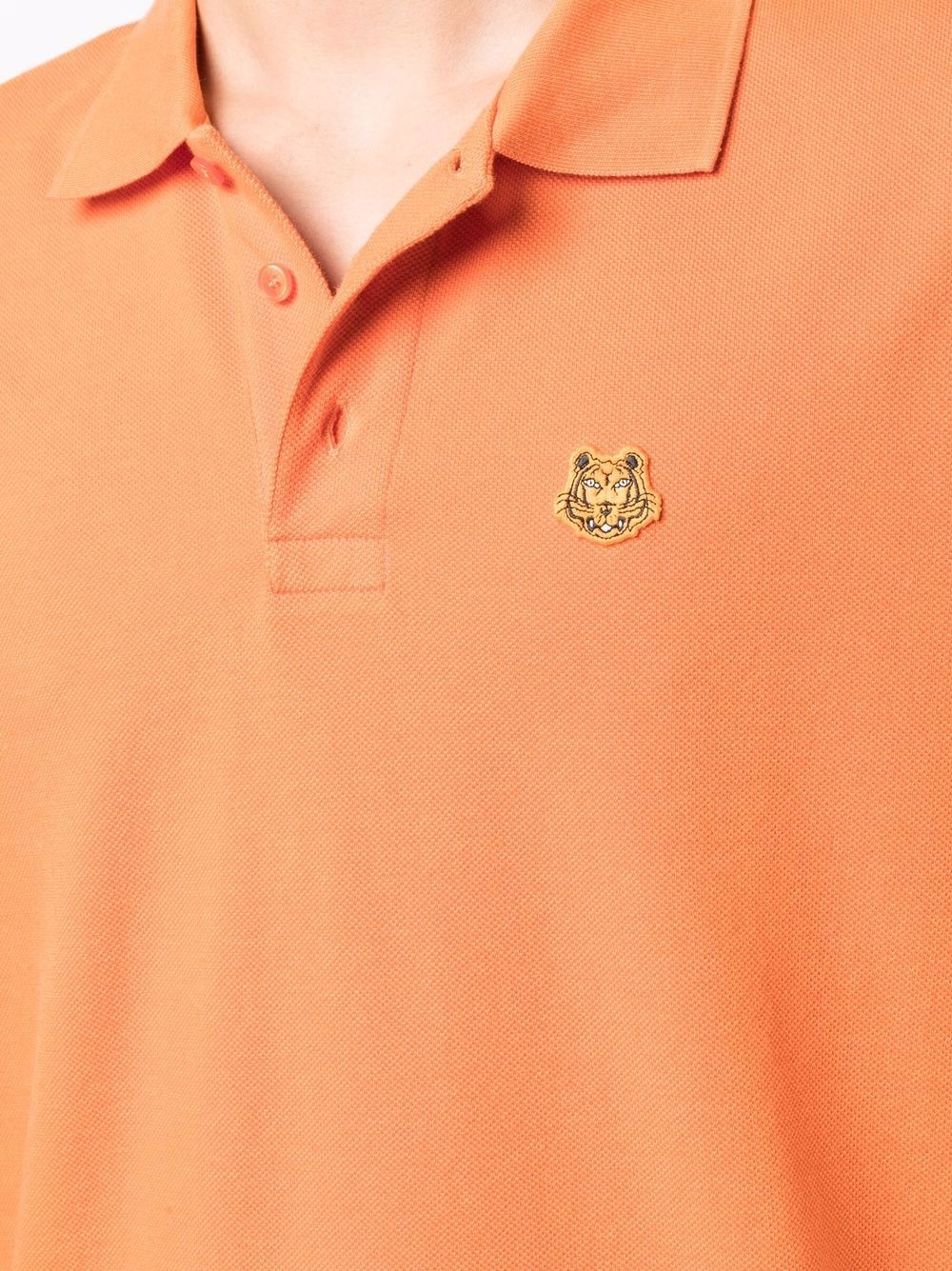 Tiger patch polo shirt - 5