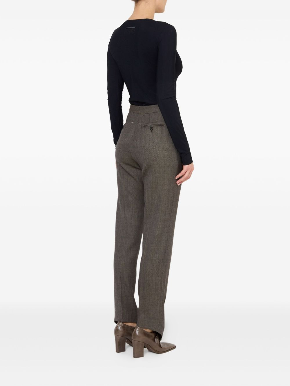 virgin-wool trousers - 4