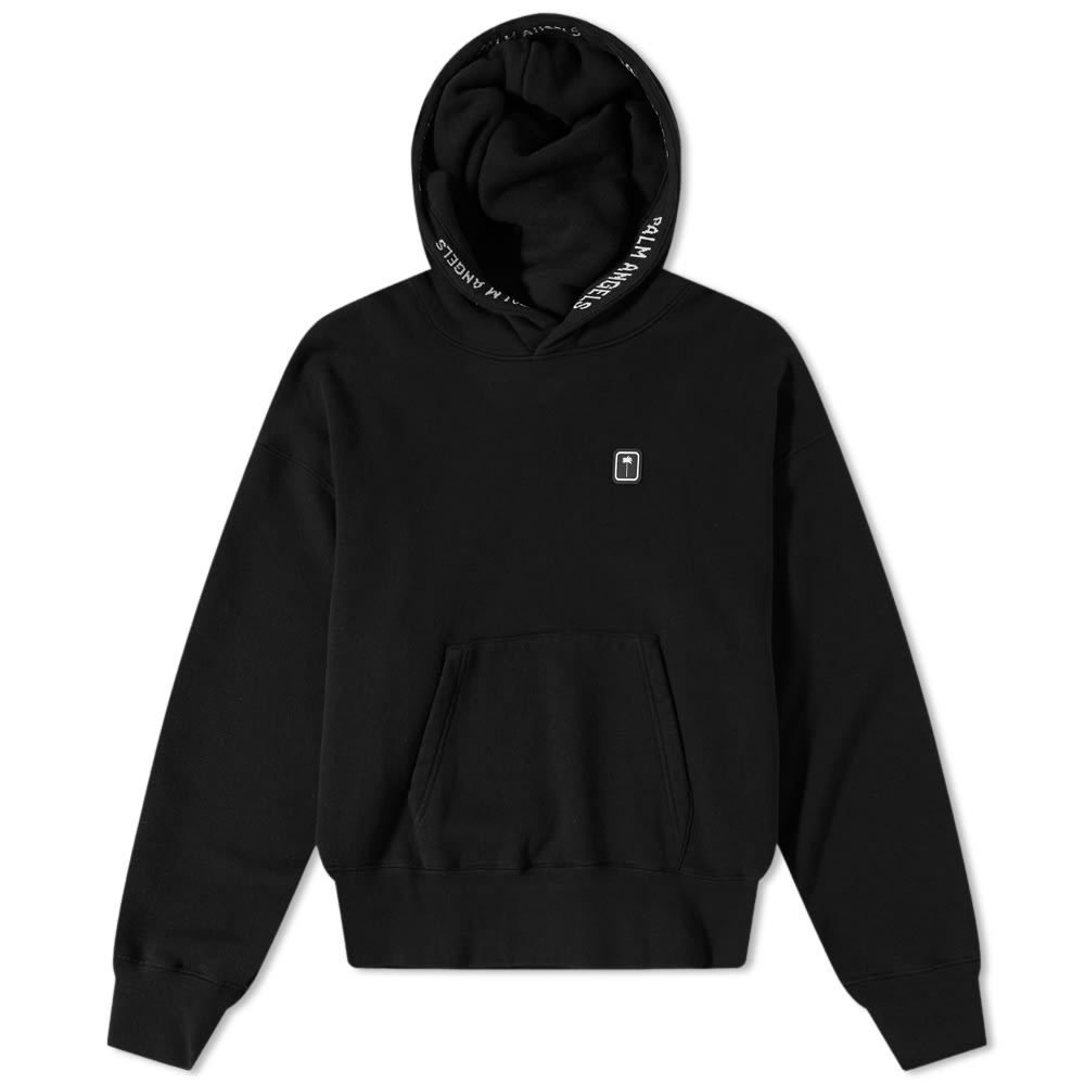 Palm Angels Logo Taping Popover Hoody - 1