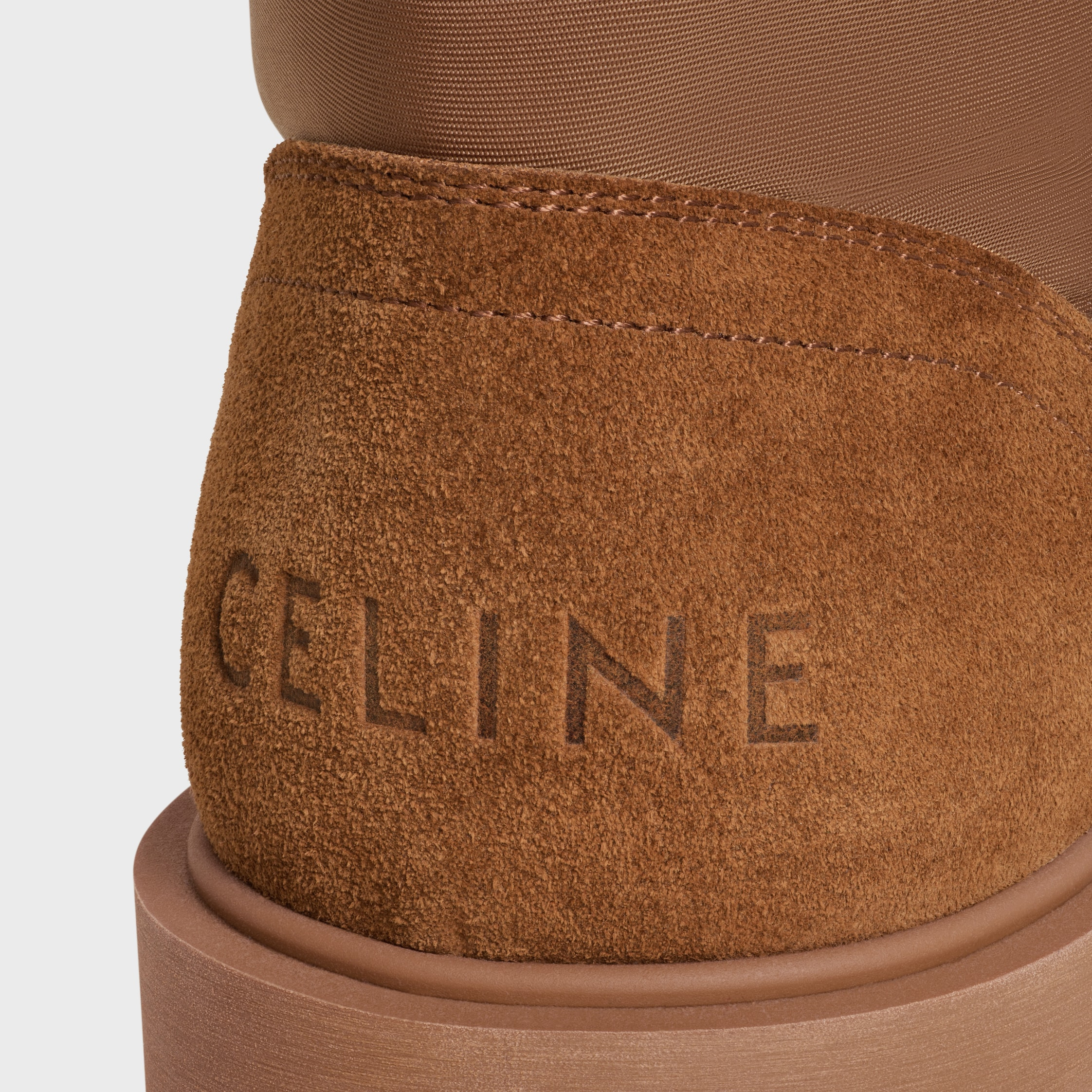 MARGARET BOOT IN Nylon and Suede Calfskin - 5