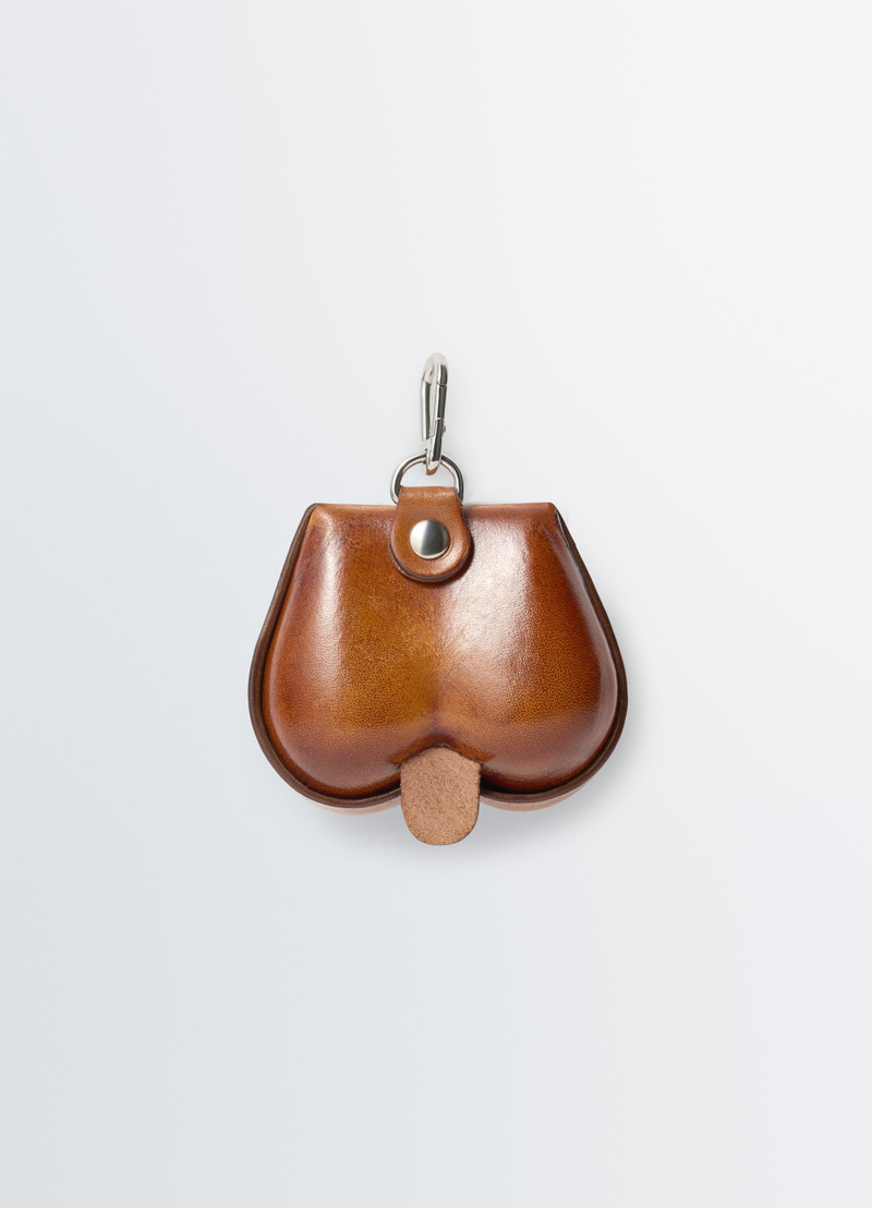 CARLOS BREAST KEY RING IN LEATHER 4